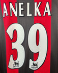 2003 - 04 Manchester City Away Shirt Anelka 39 - 9/10 - (L) - Eternal Pitch