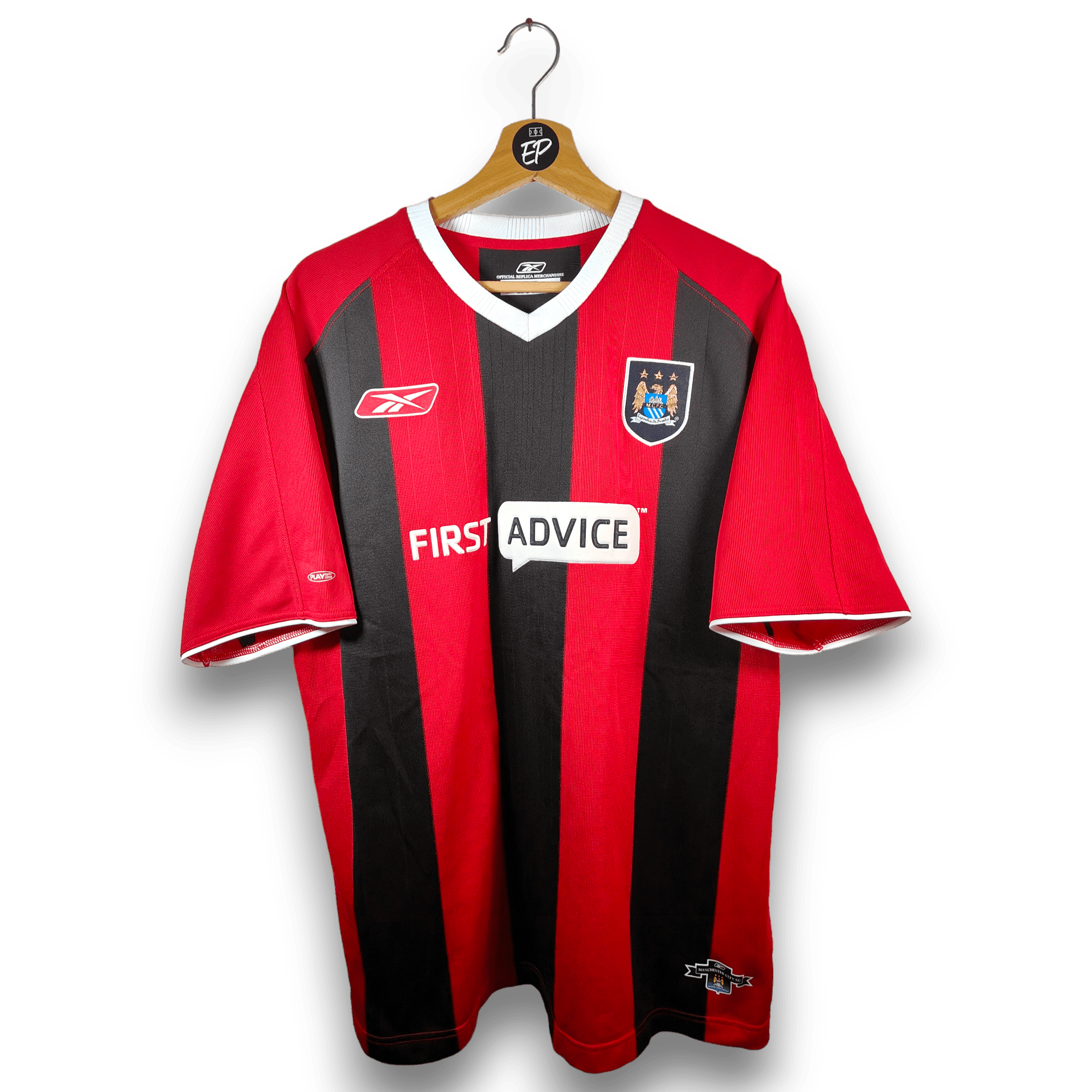 2003 - 04 Manchester City Away Shirt Anelka 39 - 9/10 - (L) - Eternal Pitch