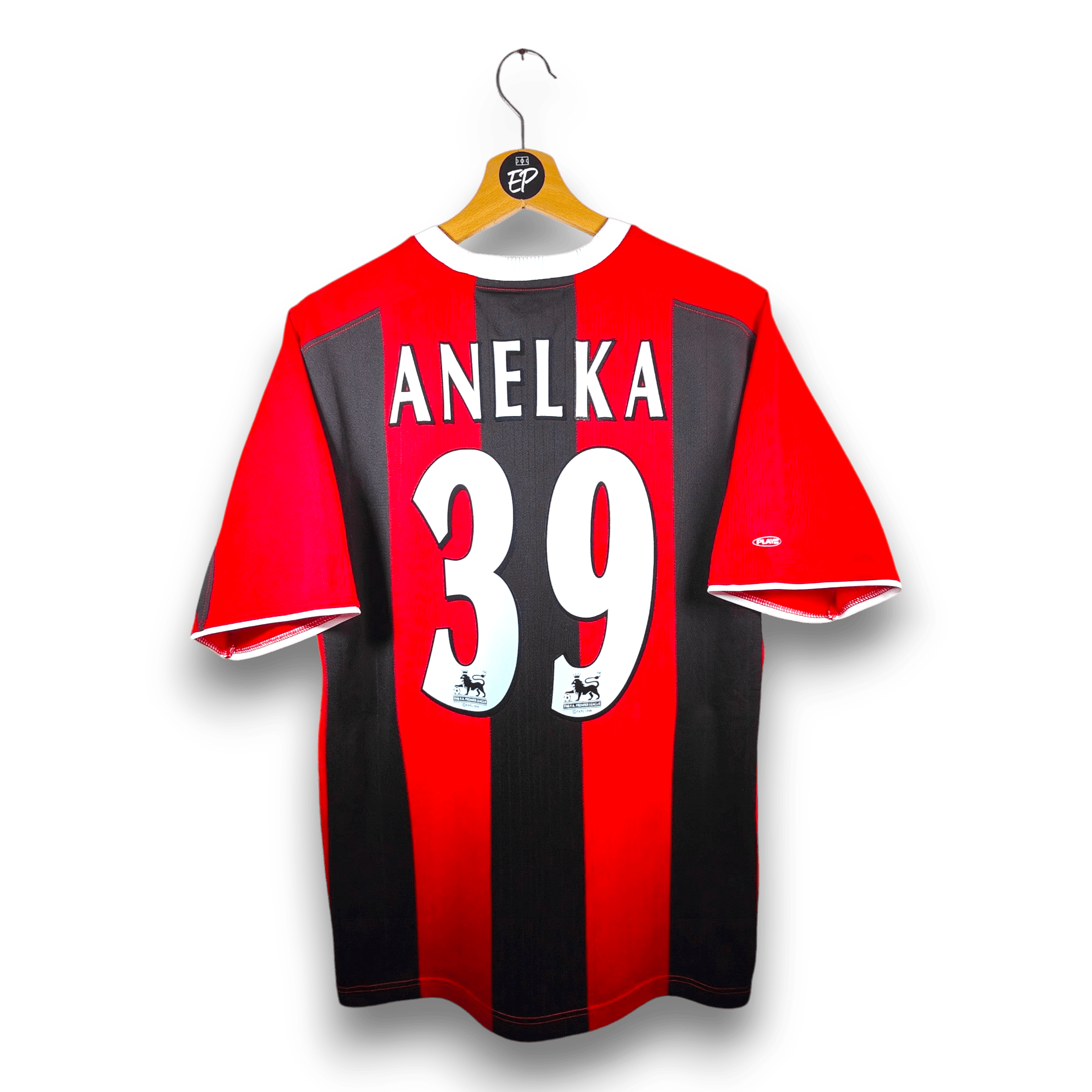 2003 - 04 Manchester City Away Shirt Anelka 39 - 9/10 - (M) - Eternal Pitch