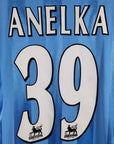 2003 - 04 Manchester City Home Shirt Anelka 39 - 8.5/10 - (XL) - Eternal Pitch
