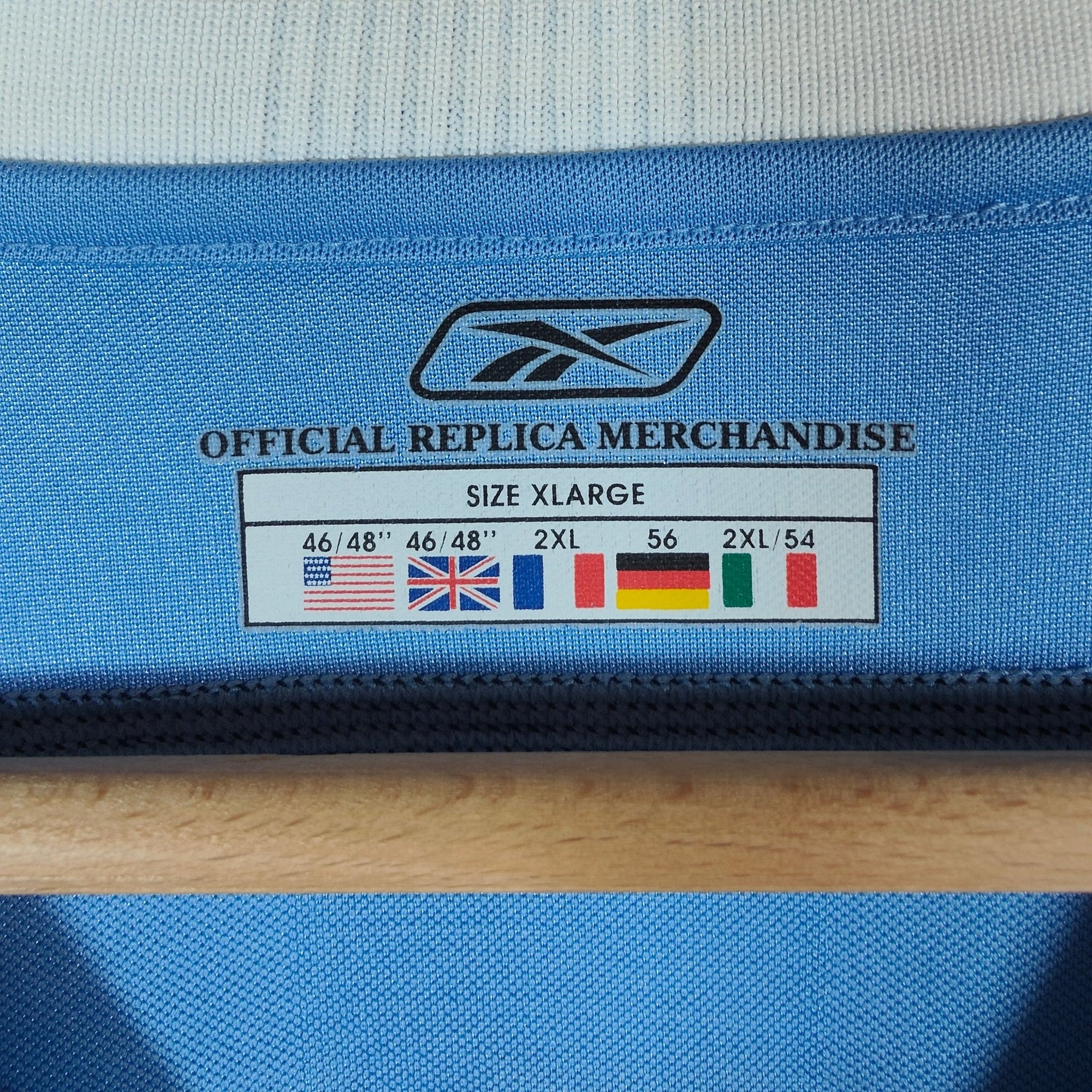 2003 - 04 Manchester City Home Shirt Anelka 39 - 8.5/10 - (XL) - Eternal Pitch