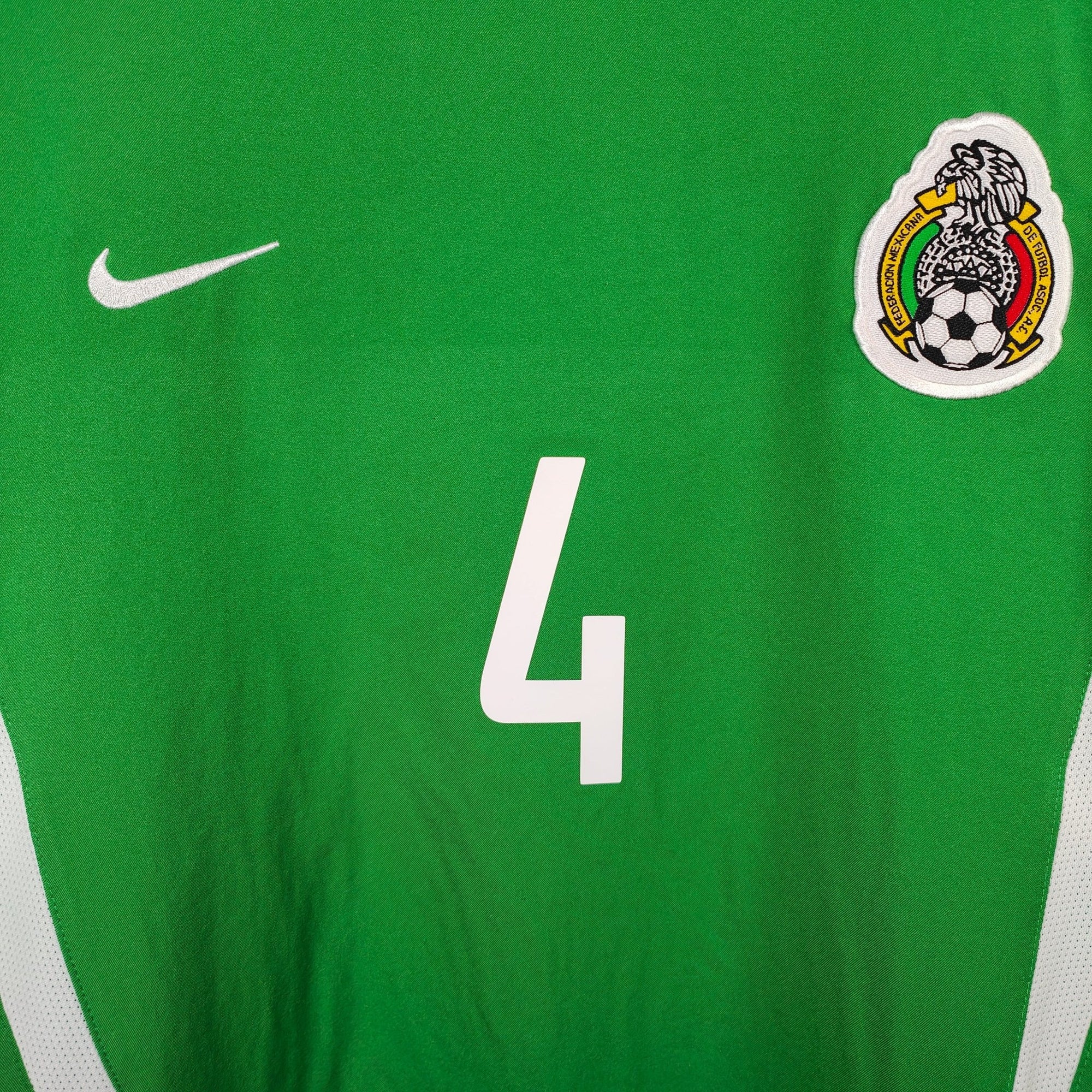 2003 - 04 Mexico Home Shirt Marquez 4 - 9.5/10 - (L) - Eternal Pitch