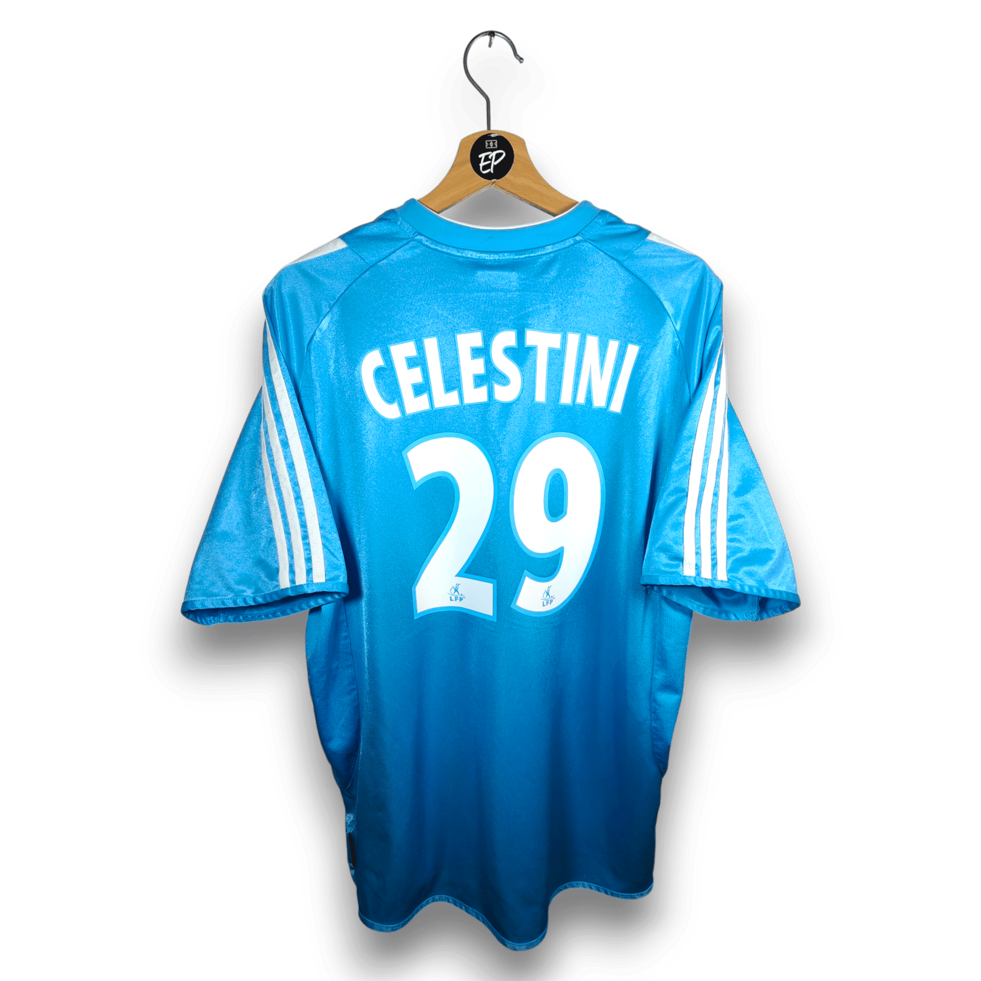 2003 - 04 Olympique Marseille Away Shirt Celestini 29 - 7.5/10 - (L) - Eternal Pitch