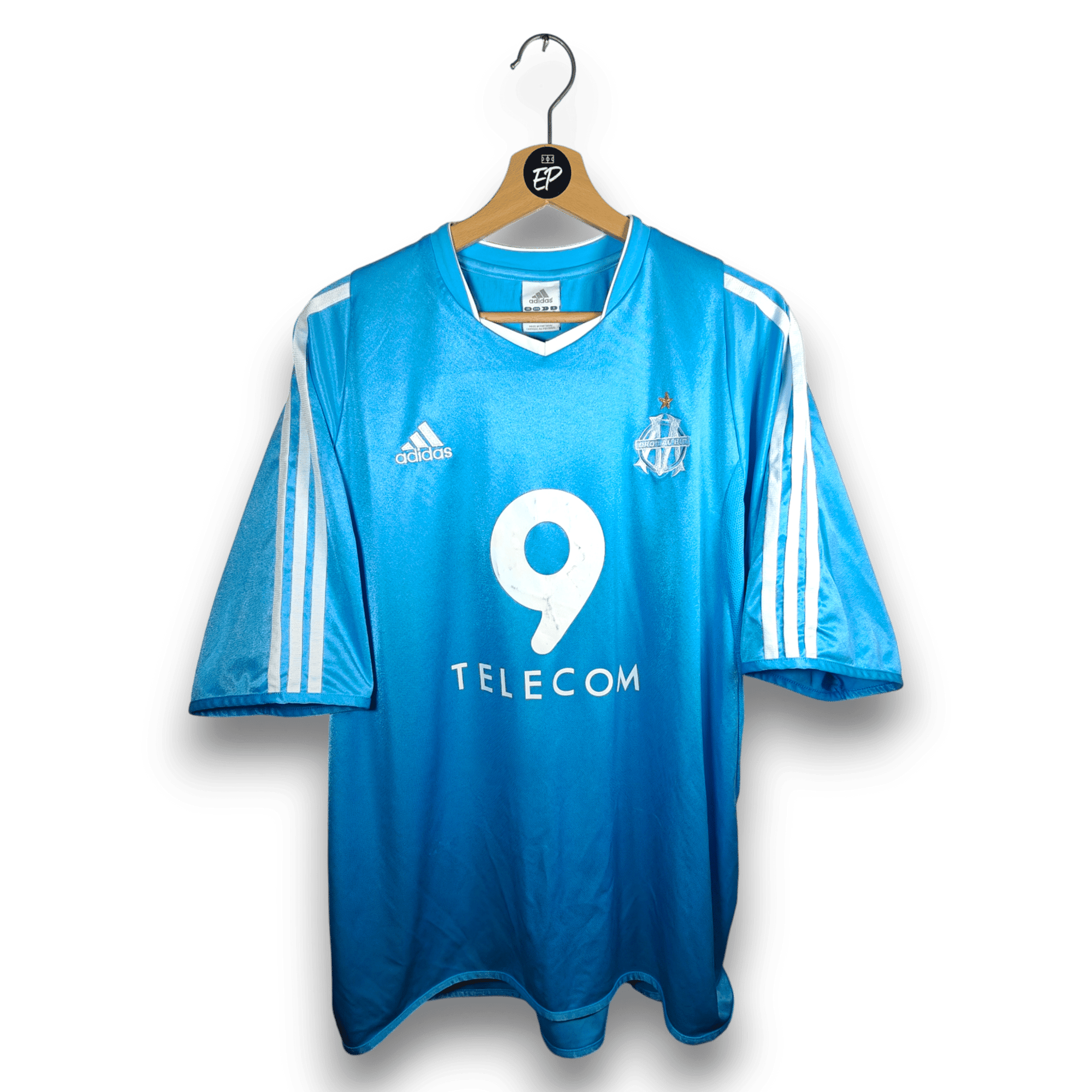 2003 - 04 Olympique Marseille Away Shirt Drogba 11 - 6.5/10 - (XL) - Eternal Pitch