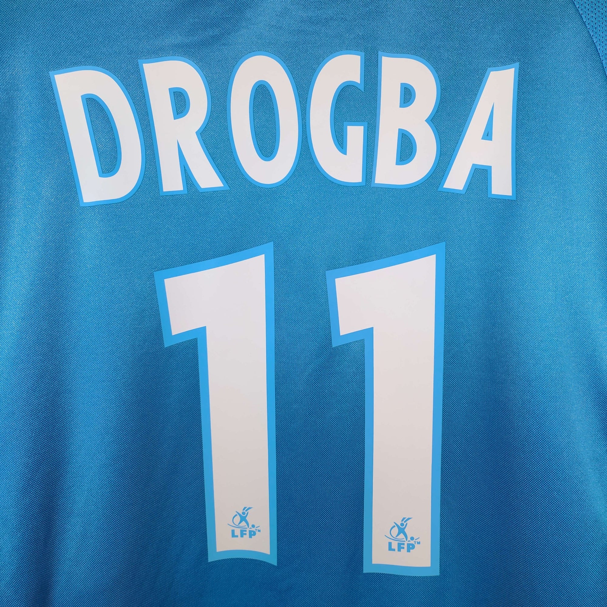 2003 - 04 Olympique Marseille Away Shirt Drogba 11 - 6.5/10 - (XL) - Eternal Pitch