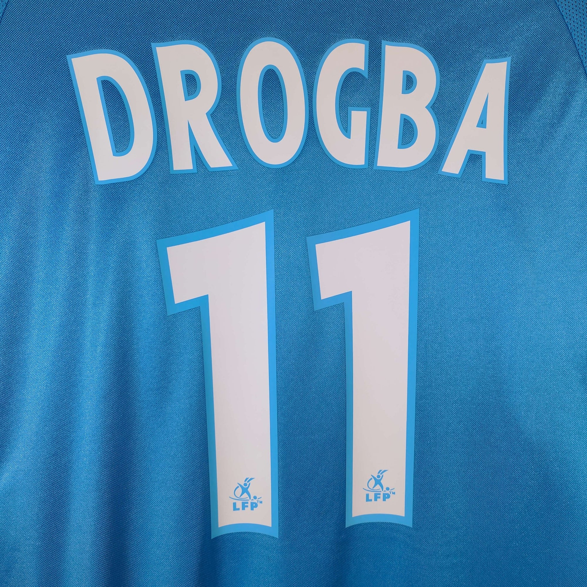 2003 - 04 Olympique Marseille Away Shirt Drogba 11 - 9/10 - (L) - Eternal Pitch