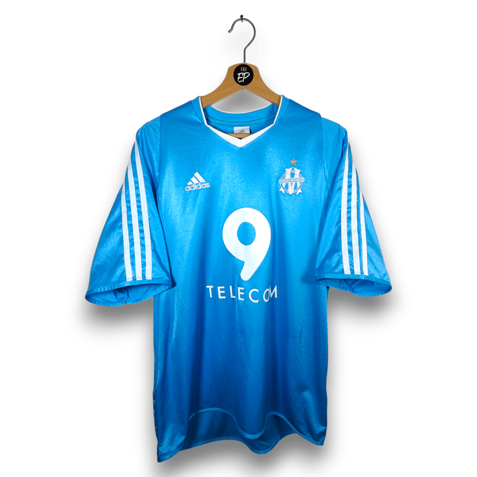 2003 - 04 Olympique Marseille Away Shirt Drogba 11 - 9/10 - (L) - Eternal Pitch