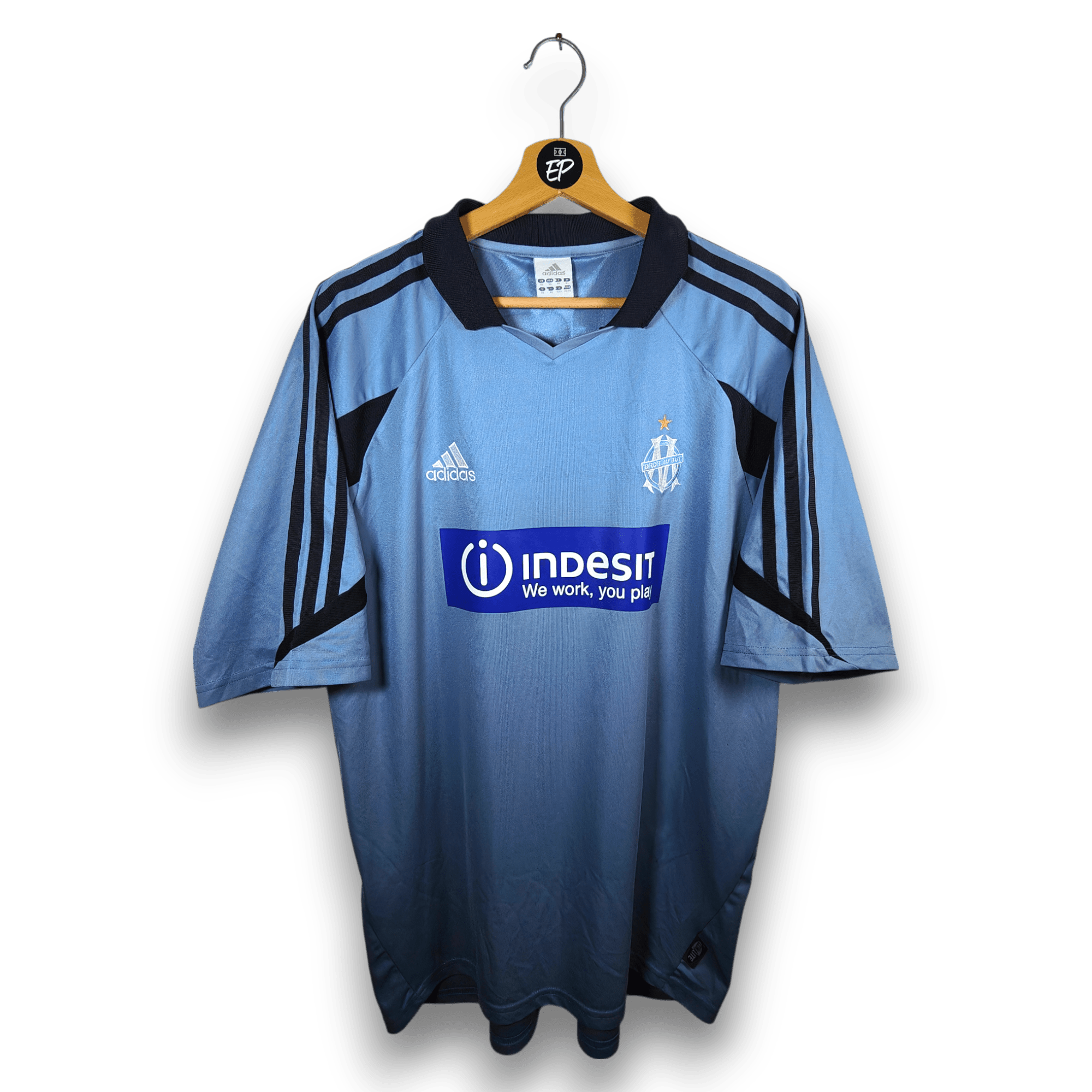 2003 - 04 Olympique Marseille Third Shirt Celestini 29 - 7.5/10 - (XL) - Eternal Pitch