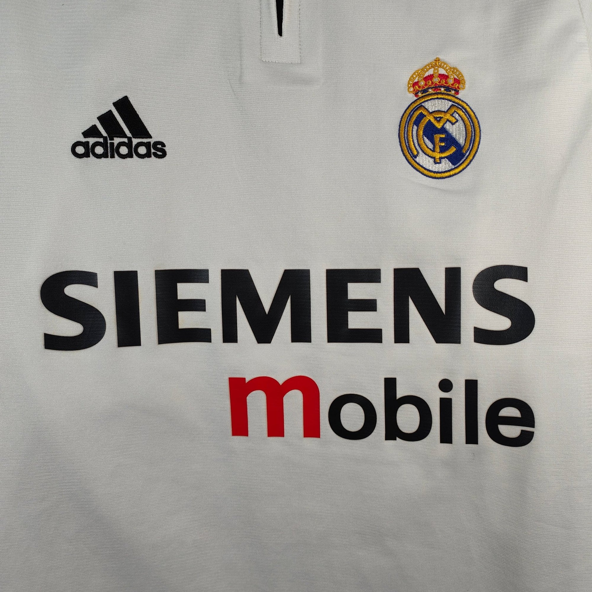 2003 - 04 Real Madrid Home Shirt Roberto Carlos 3 - 9.5/10 - (M) - Eternal Pitch
