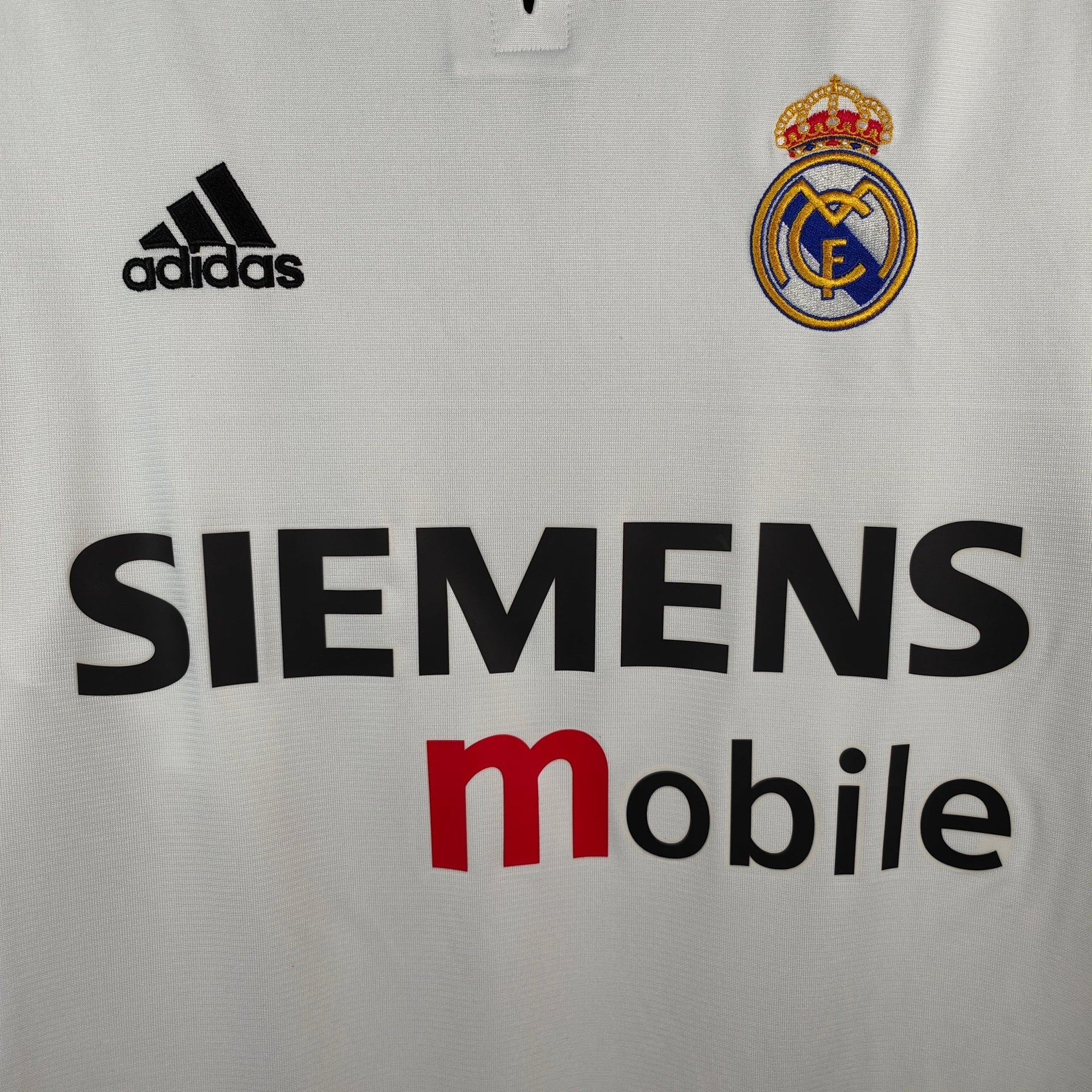 2003 - 04 Real Madrid Home Shirt Zidane 5 - 9.5/10 - (M) - Eternal Pitch