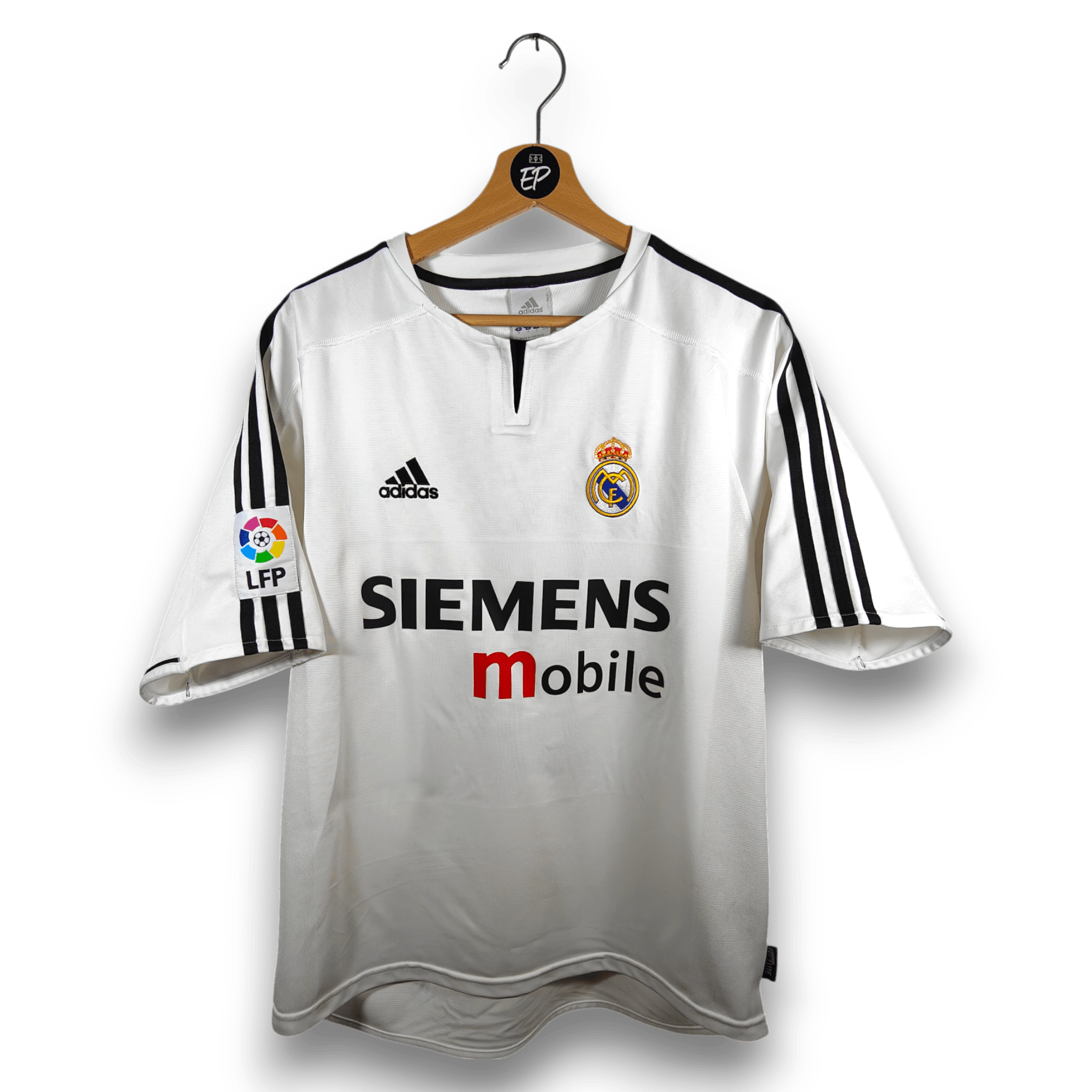 2003 - 04 Real Madrid Home Shirt Zidane 5 - 9.5/10 - (M) - Eternal Pitch