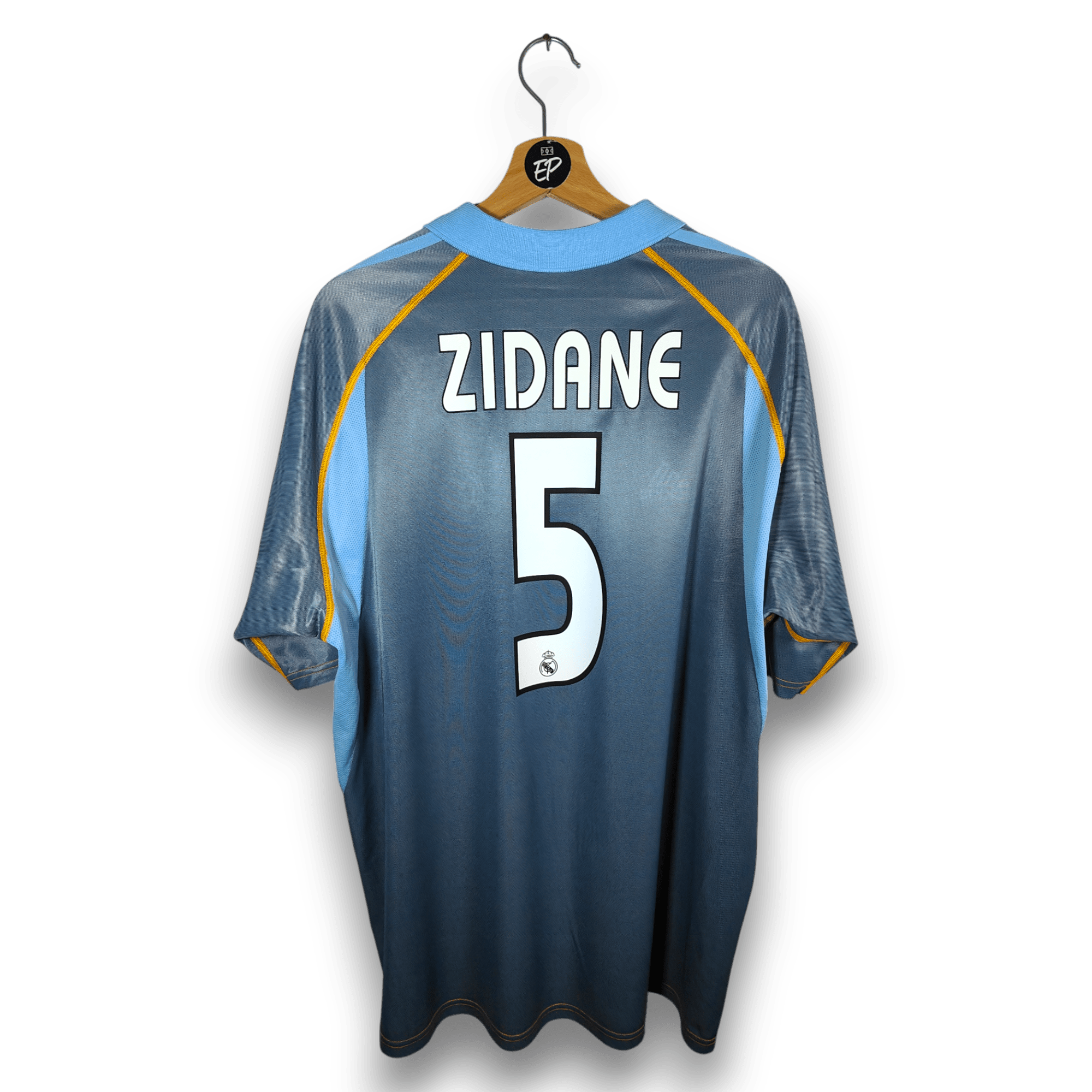 2003 - 04 Real Madrid Third Shirt Zidane 5 - 8.5/10 - (L) - Eternal Pitch