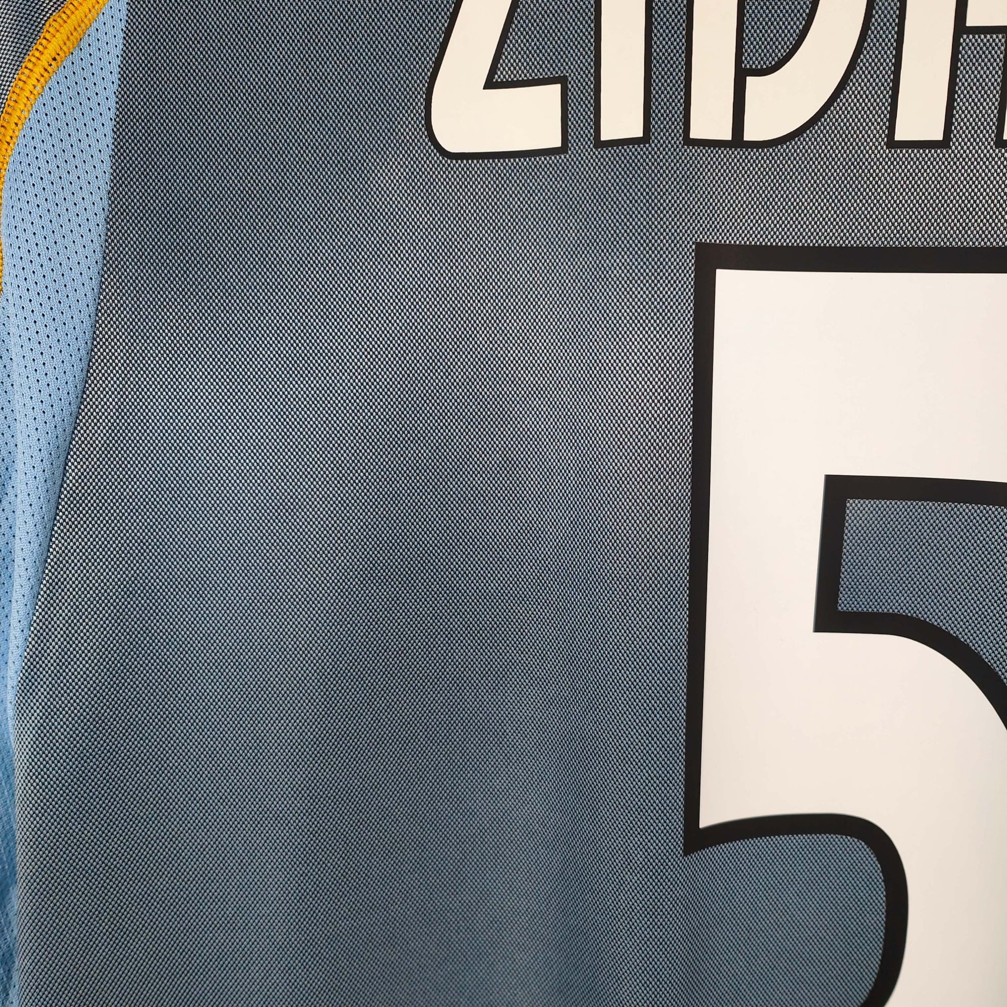 2003 - 04 Real Madrid Third Shirt Zidane 5 - 8.5/10 - (L) - Eternal Pitch