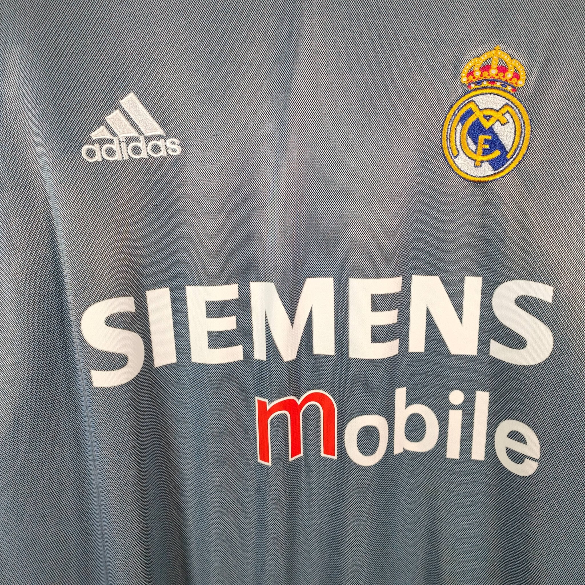 2003-04 Real Madrid Third Shirt Zidane #5 - 8.5/10 - (L) – 021788