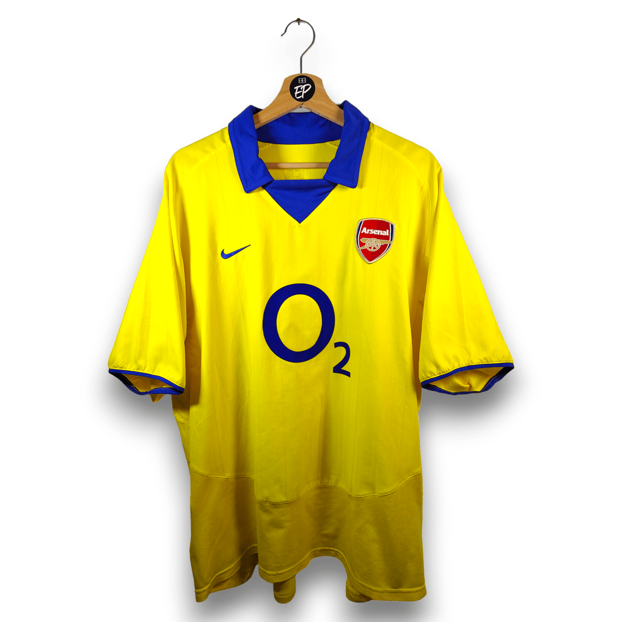 2003 - 05 Arsenal Away Shirt Henry 14 - 8.5/10 - (XL) - Eternal Pitch