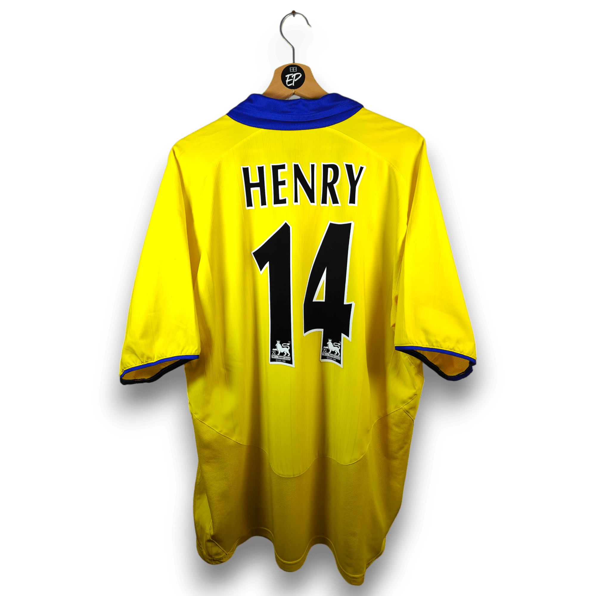 2003 - 05 Arsenal Away Shirt Henry 14 - 8.5/10 - (XL) - Eternal Pitch