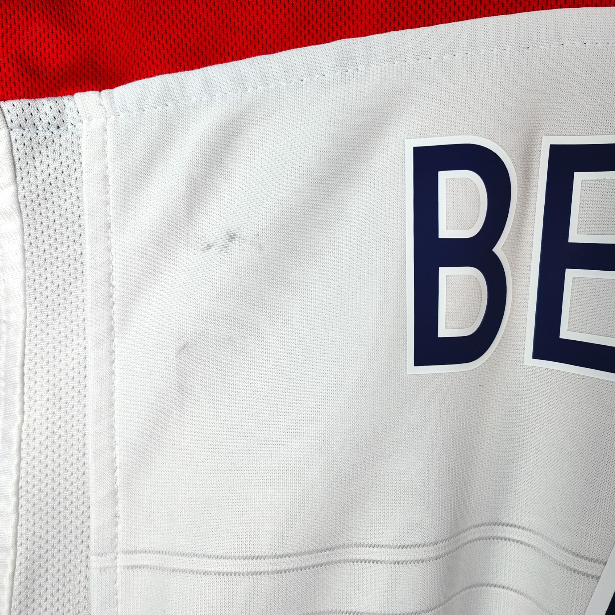 2003 - 05 England Home Shirt Beckham 7 - 8.5/10 - (M) - Eternal Pitch