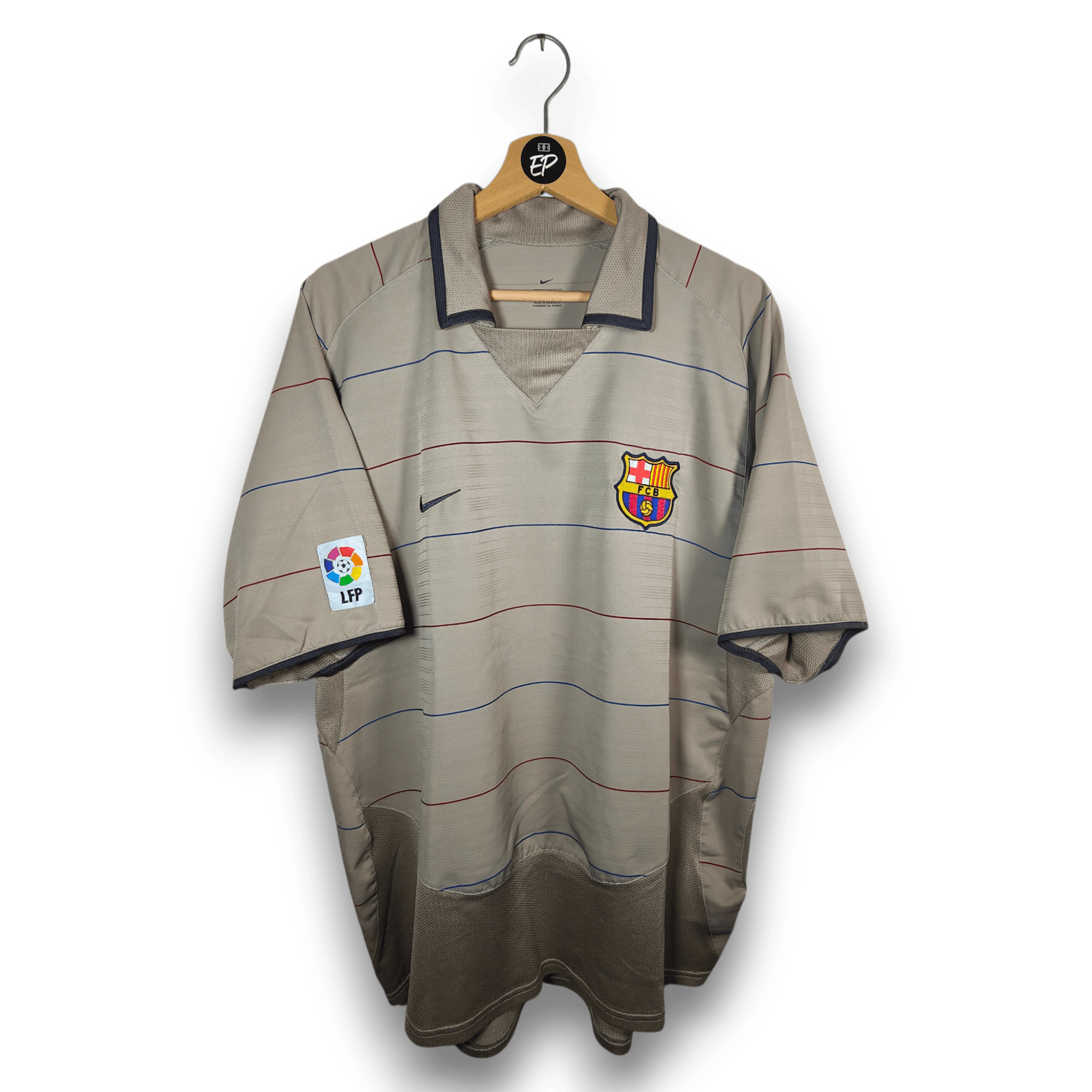 2003 - 05 FC Barcelona Away Shirt Ronaldinho 10 - 9/10 - (XL) - Eternal Pitch