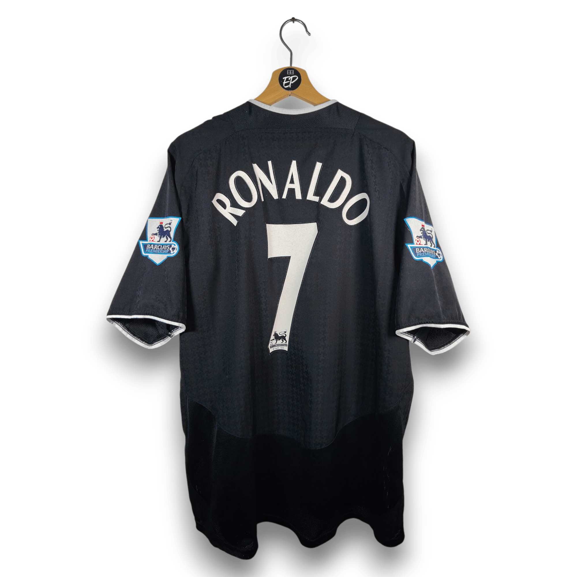 2003 - 05 Manchester United Away Shirt Ronaldo 7 - 8/10 - (XL) - Eternal Pitch