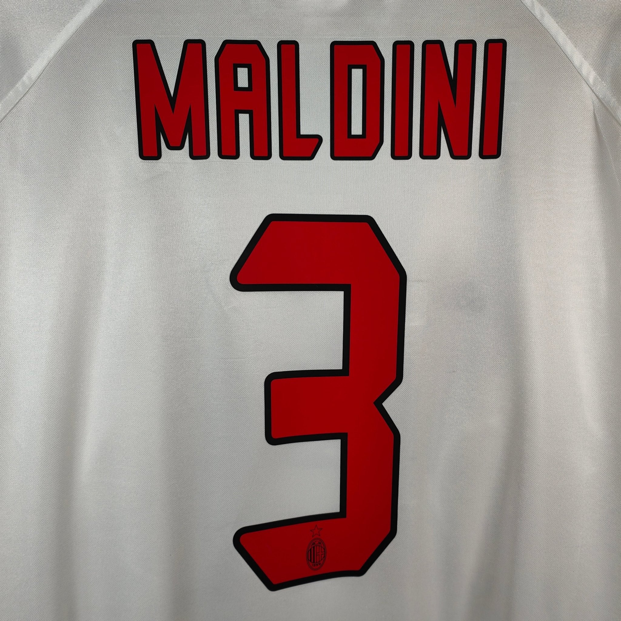 2004-05 AC Milan Away Shirt Maldini #3 - 9/10 - (XL) – 369564