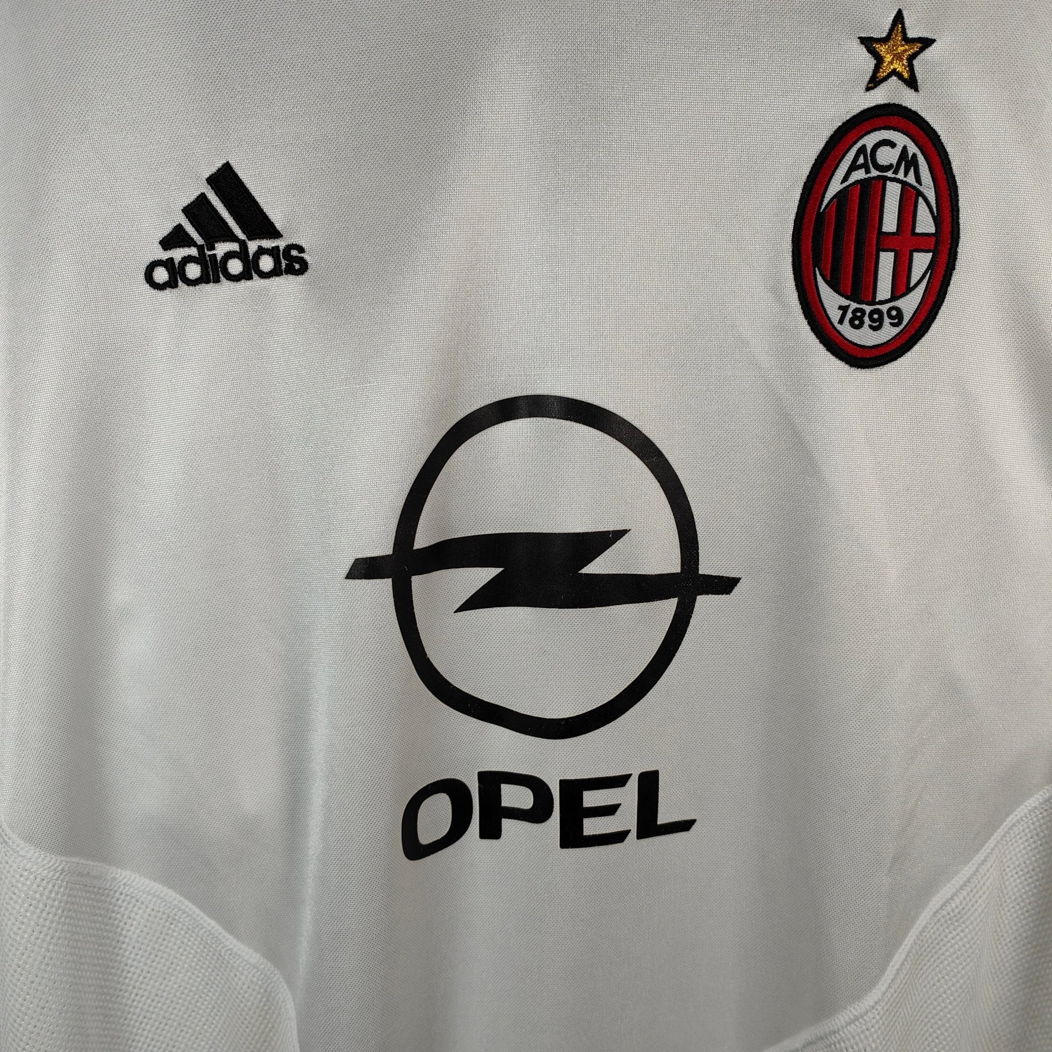 2004-05 AC Milan Away Shirt Maldini #3 - 9/10 - (XL) – 369564