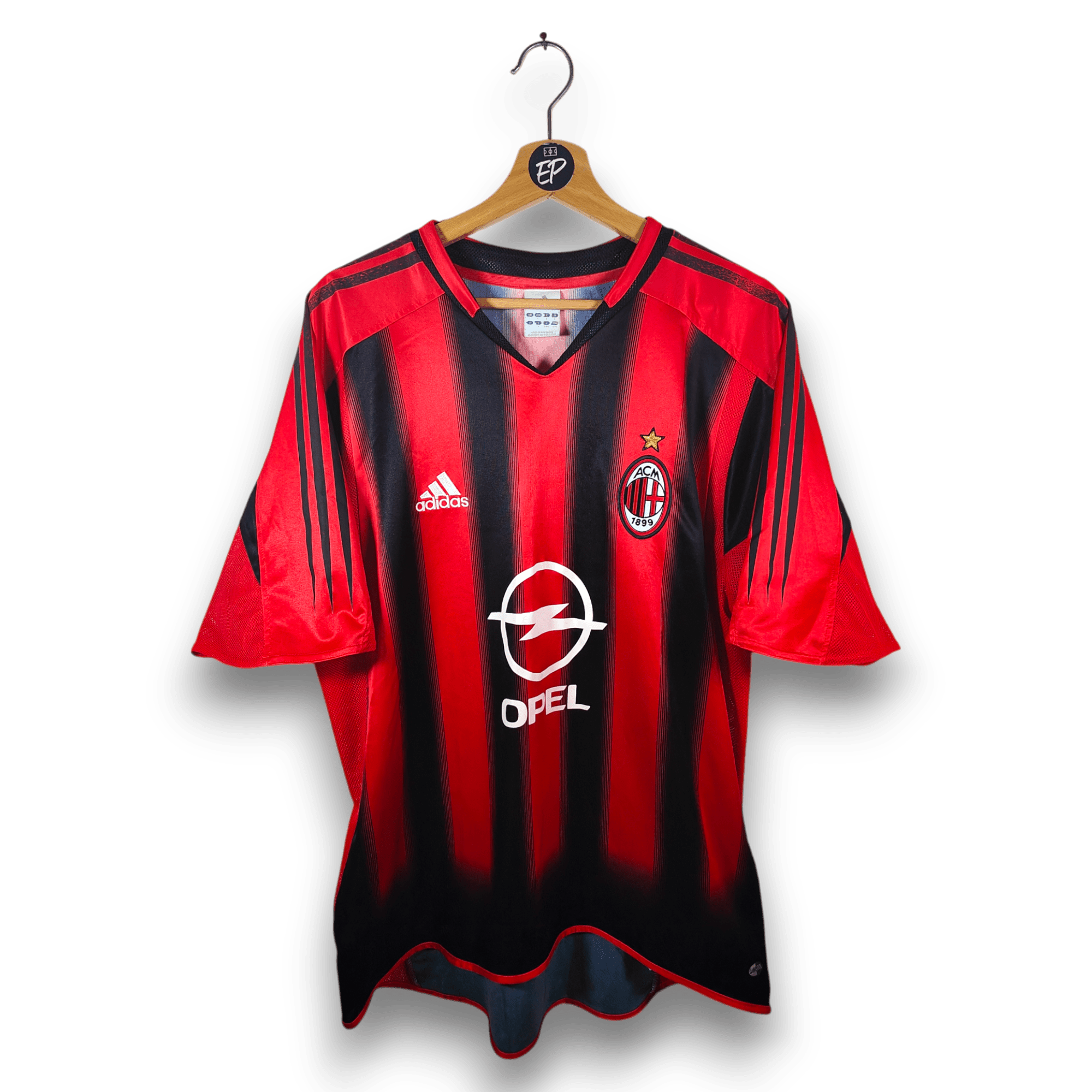2004 - 05 AC Milan Home Shirt - 6/10 - (L) - Eternal Pitch
