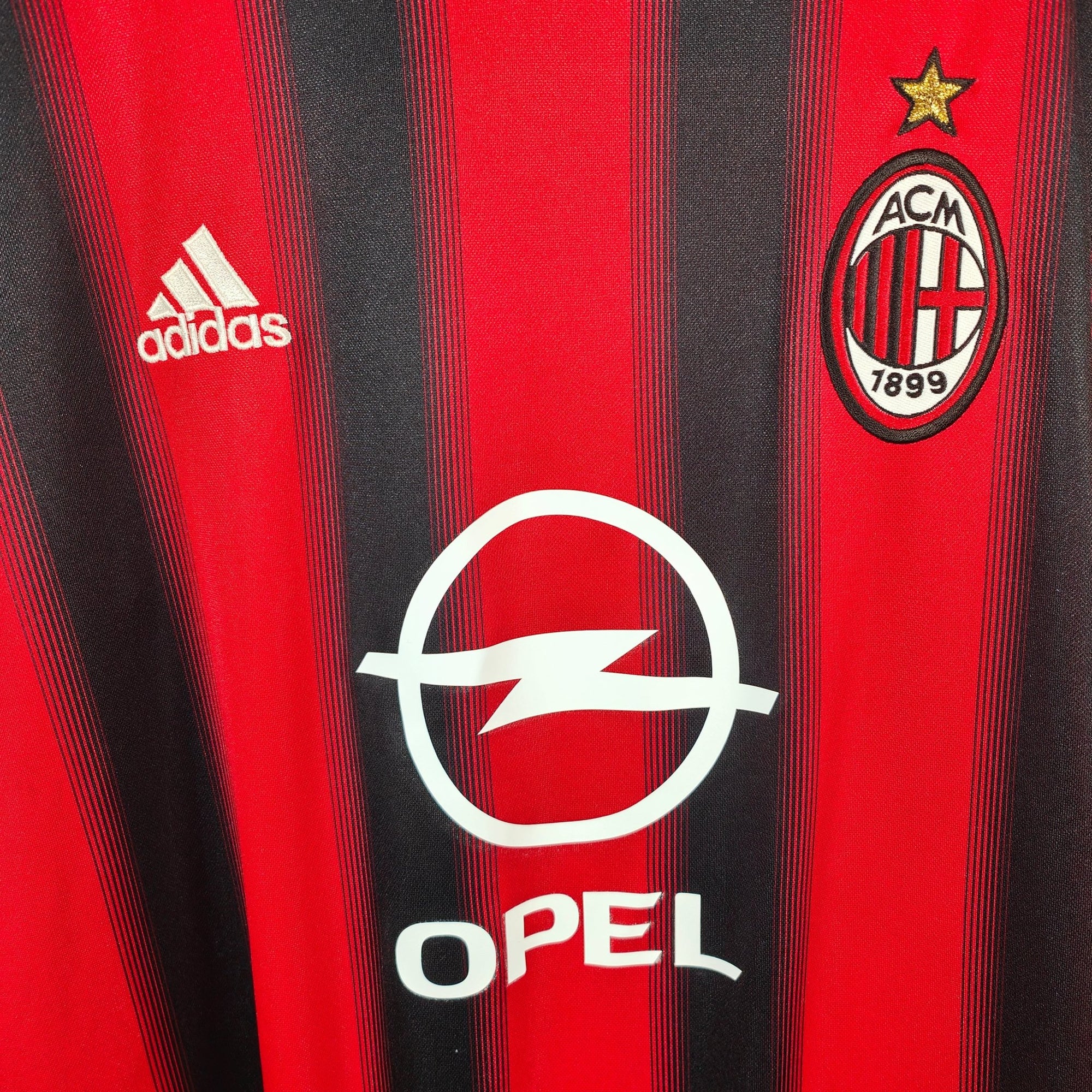 2004 - 05 AC Milan Home Shirt Kaka 22 - 7.5/10 - (L) - Eternal Pitch