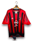 2004 - 05 AC Milan Home Shirt Kaka 22 - 7.5/10 - (L) - Eternal Pitch