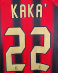 2004 - 05 AC Milan Home Shirt Kaka 22 - 7.5/10 - (L) - Eternal Pitch