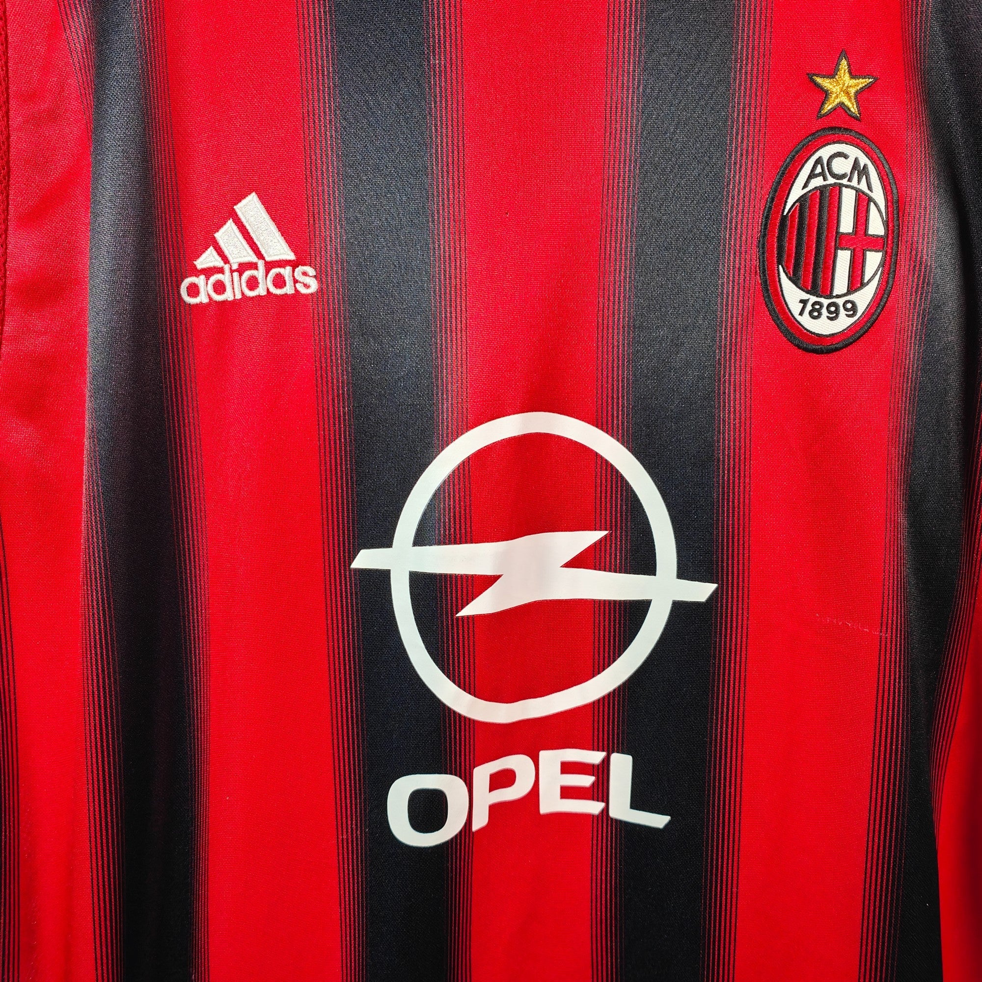 2004 - 05 AC Milan Home Shirt Kaka 22 (XL) - Eternal Pitch