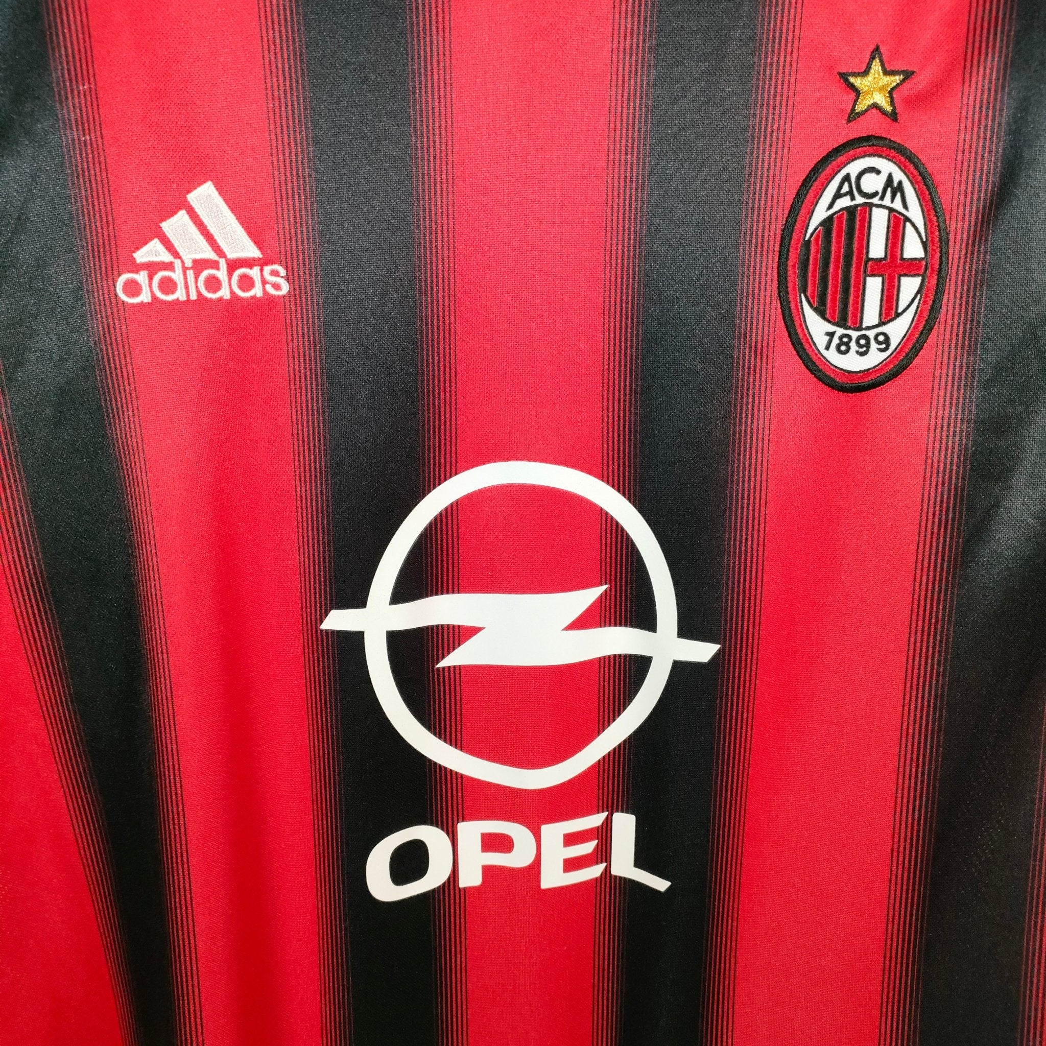 2004-05 AC Milan Home Shirt Maldini #3 - 9.5/10 - (M) – 369572