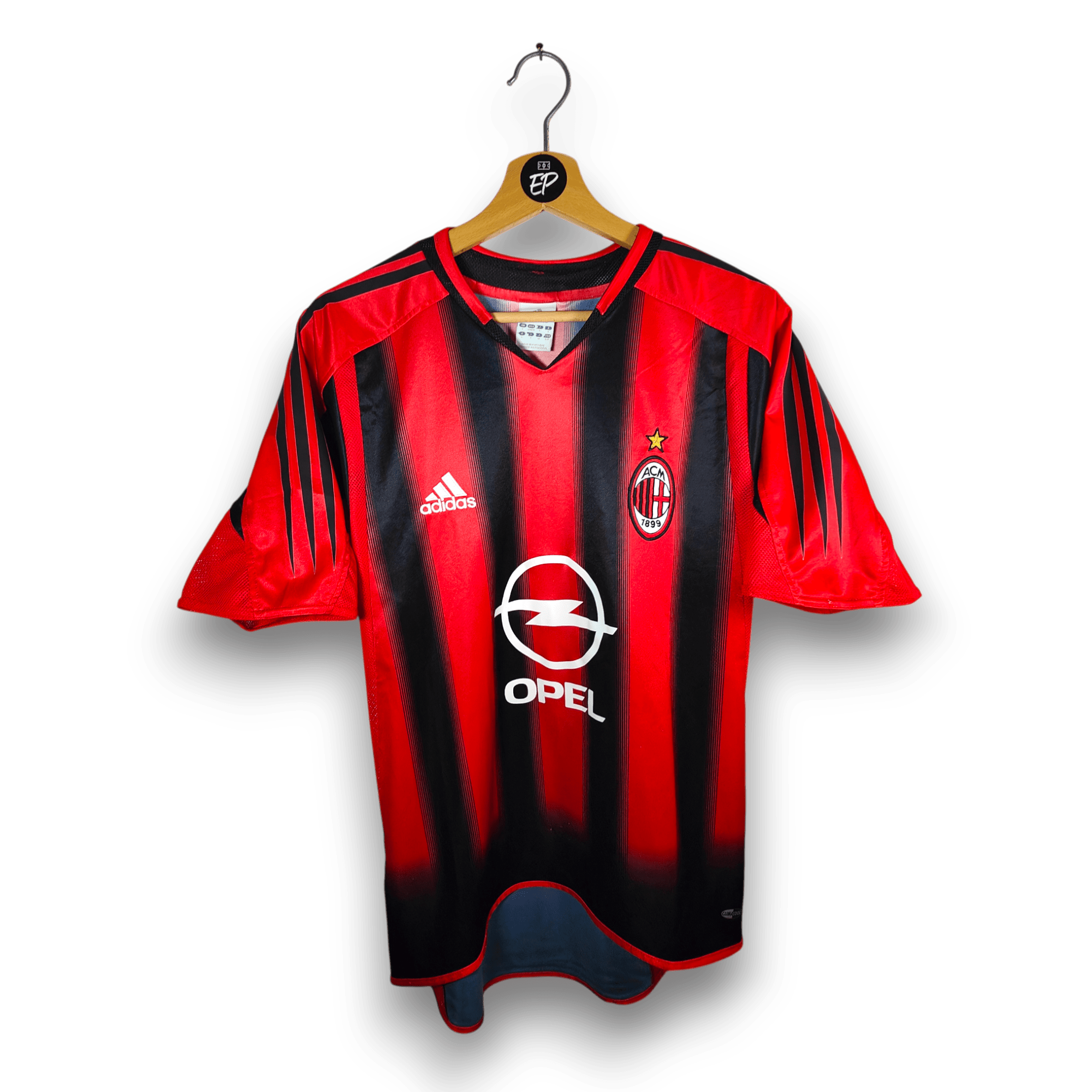 2004 - 05 AC Milan Home Shirt Shevchenko 7 - 8.5/10 - (S) - Eternal Pitch
