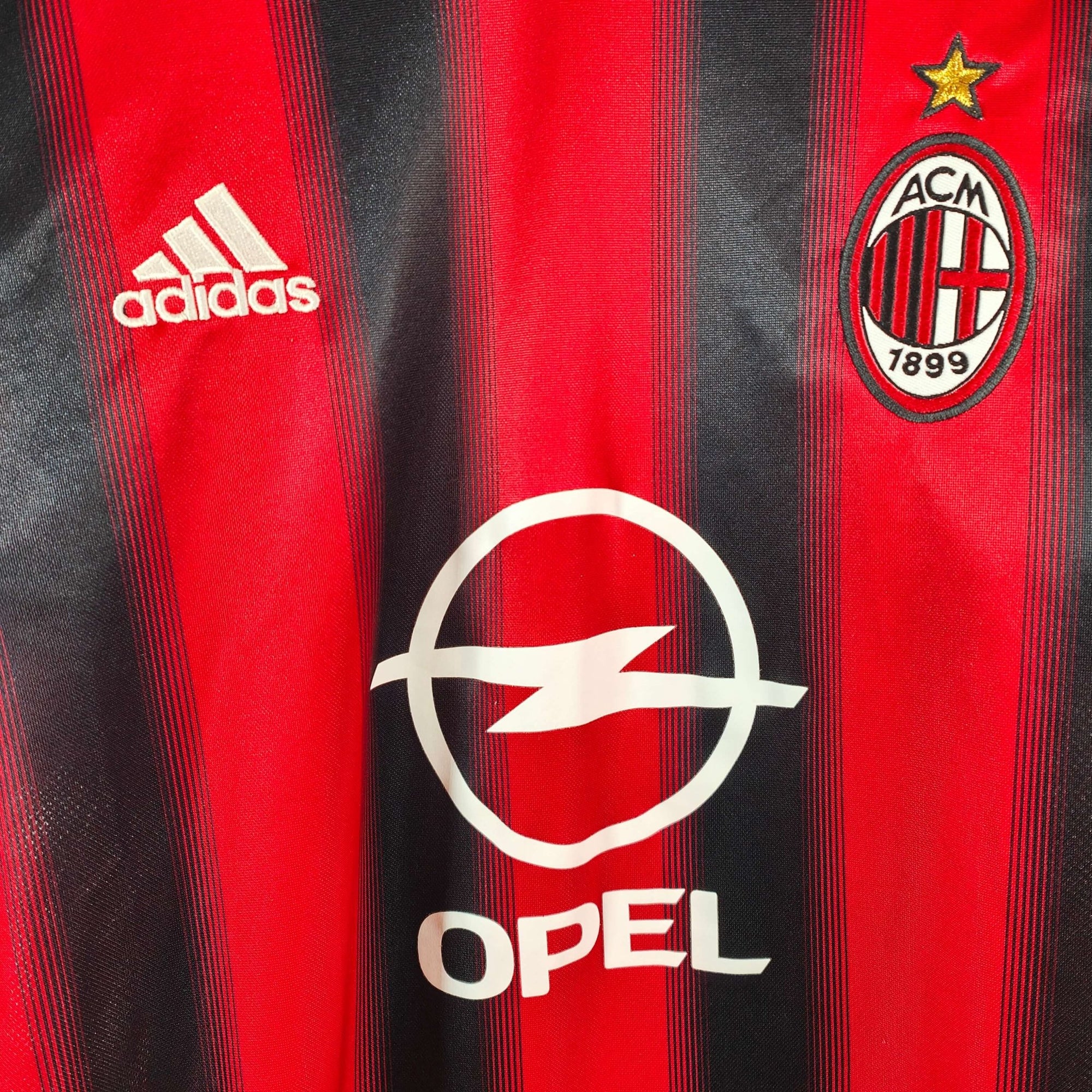 2004 - 05 AC Milan Home Shirt Shevchenko 7 - 8.5/10 - (S) - Eternal Pitch