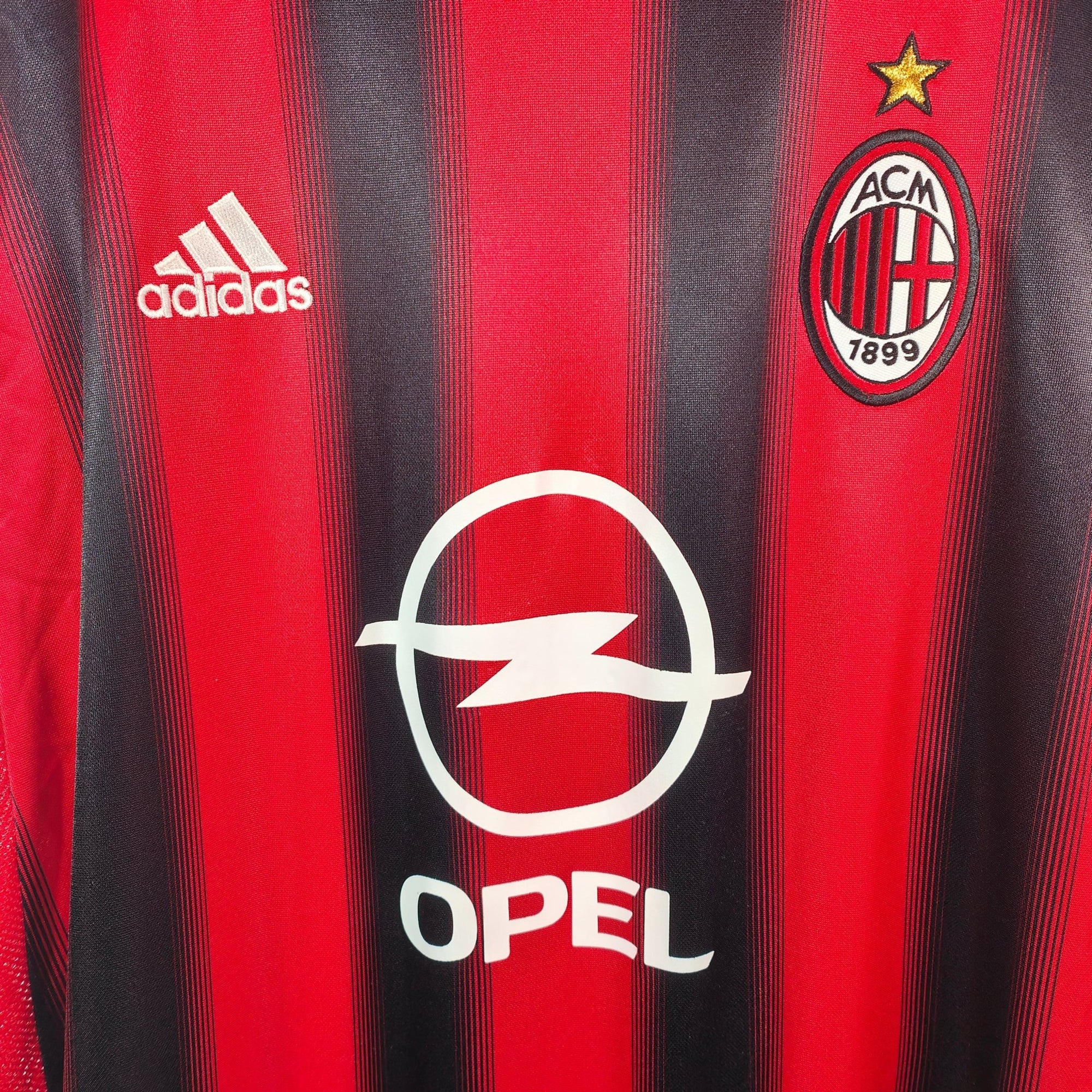 2004 - 05 AC Milan Home Shirt Shevchenko 7 - 9/10 - (L) - Eternal Pitch
