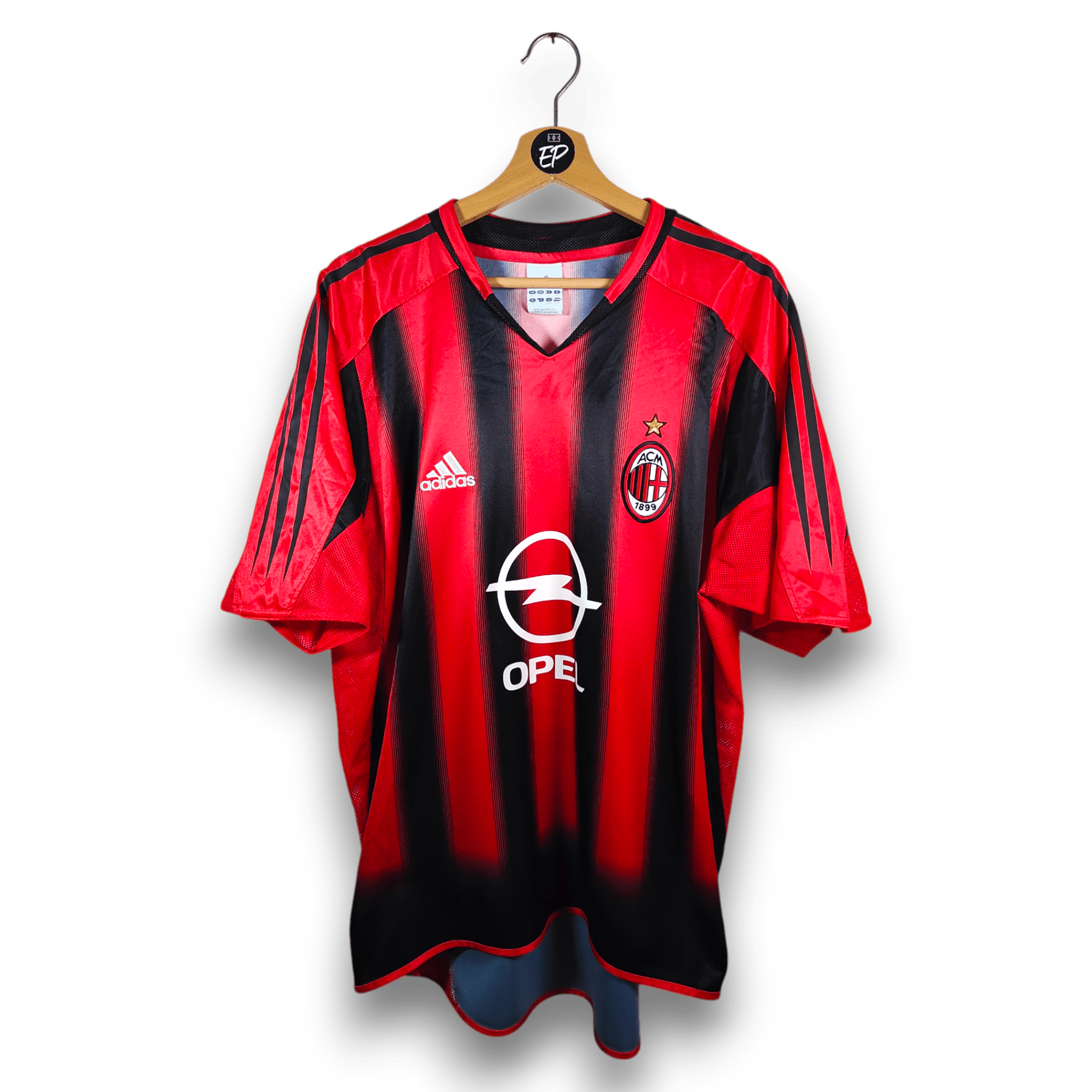2004 - 05 AC Milan Home Shirt Shevchenko 7 - 9/10 - (L) - Eternal Pitch