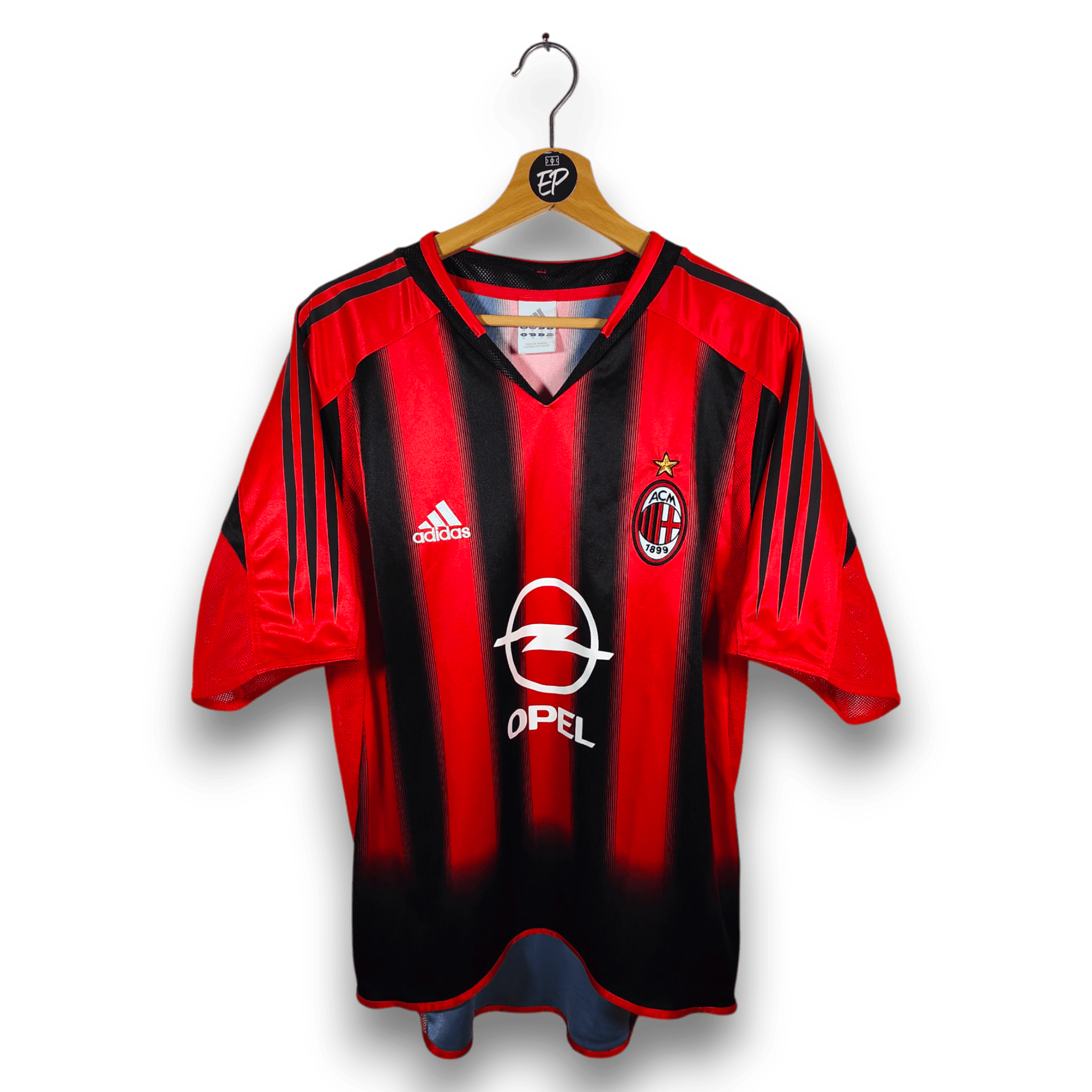 2004 - 05 AC Milan Home Shirt Shevchenko 7 - 9.5/10 - (M) - Eternal Pitch