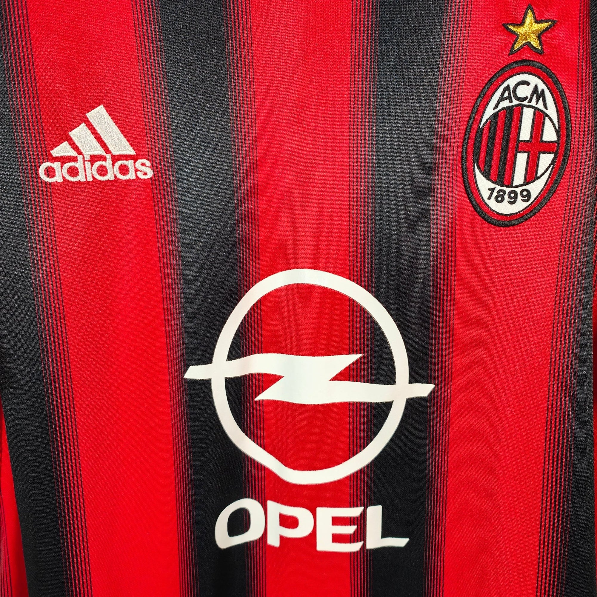 2004 - 05 AC Milan Home Shirt Shevchenko 7 - 9.5/10 - (M) - Eternal Pitch