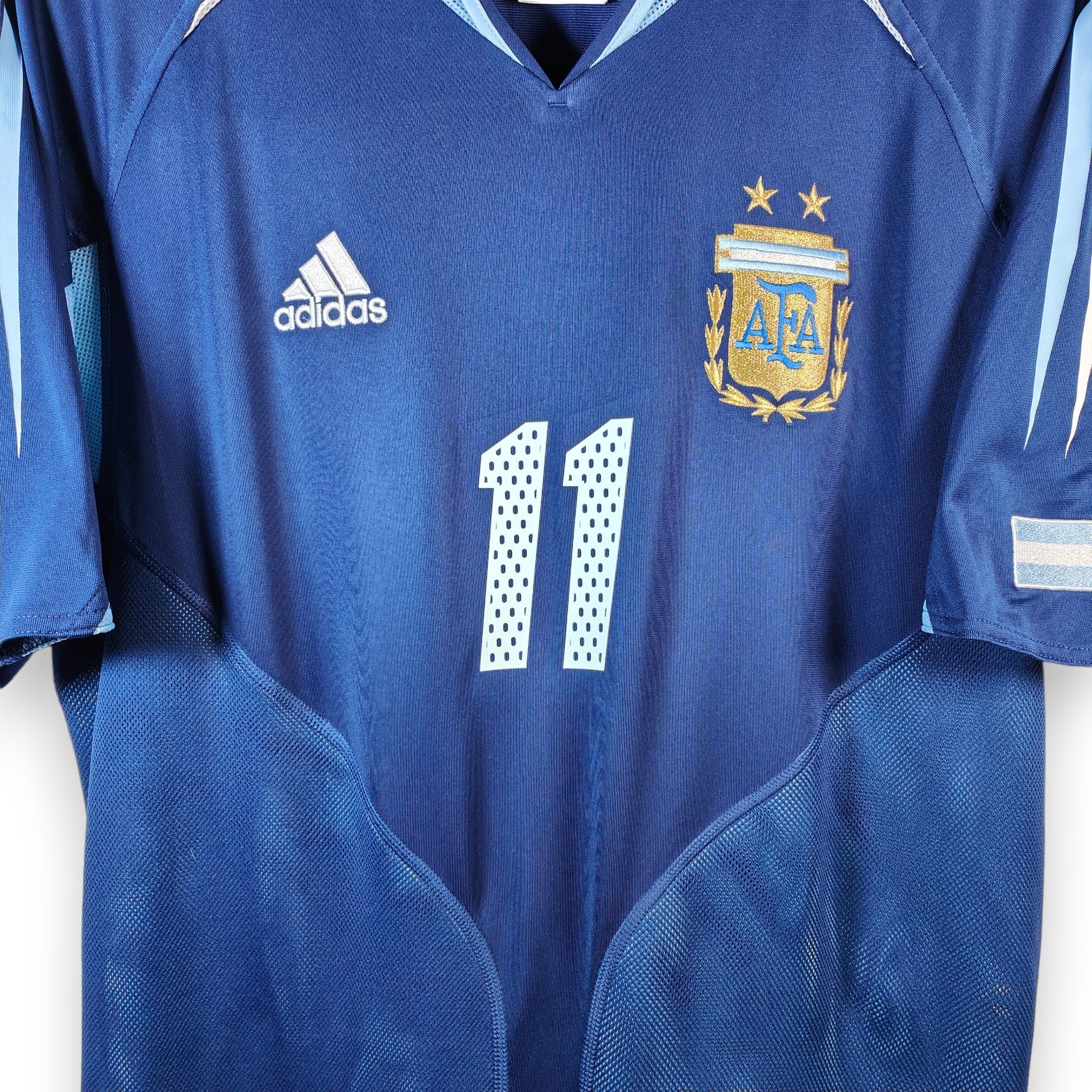 2004 - 05 Argentina Away Shirt Tevez 11 - 8.5/10 - (L) - Eternal Pitch