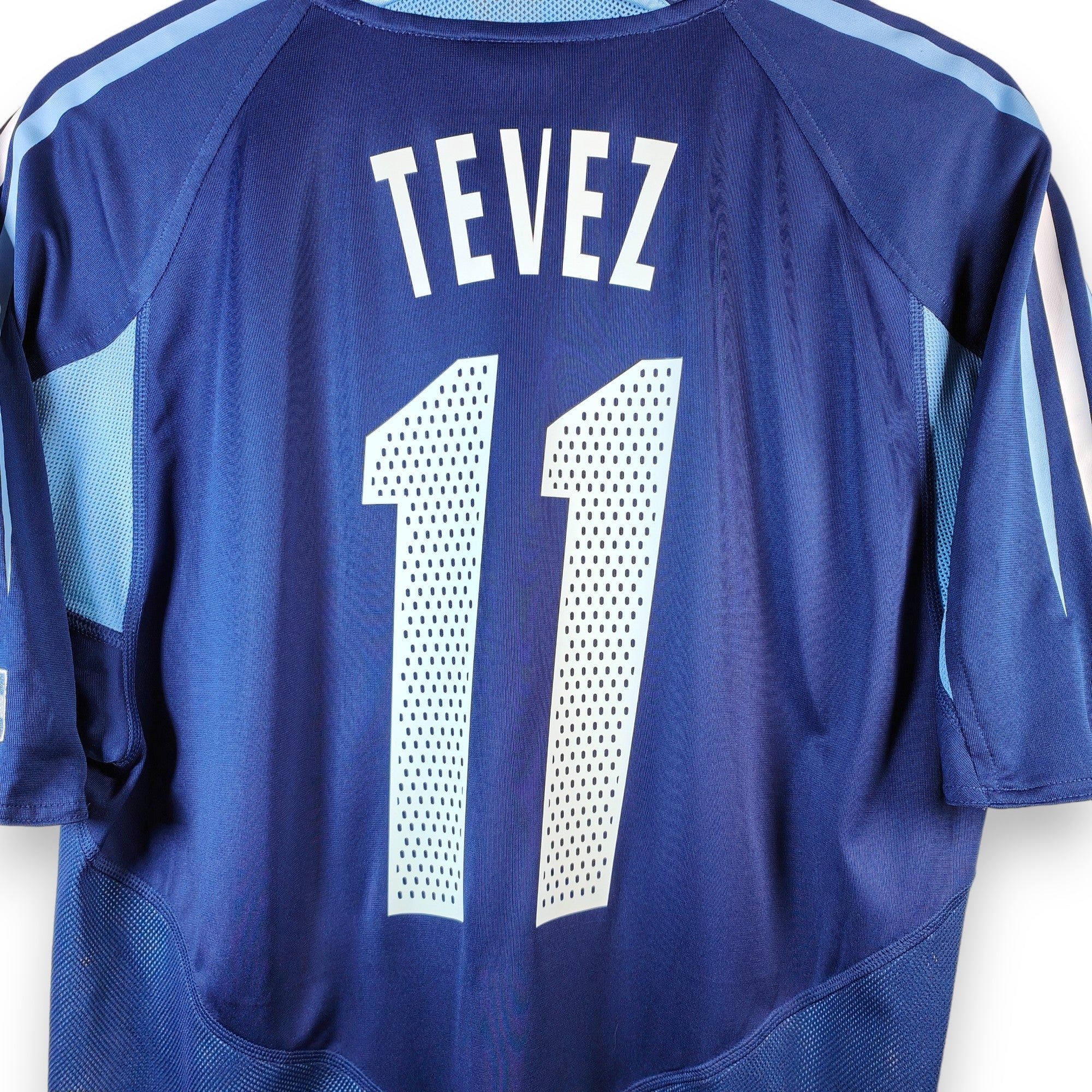 2004 - 05 Argentina Away Shirt Tevez 11 - 8.5/10 - (L) - Eternal Pitch