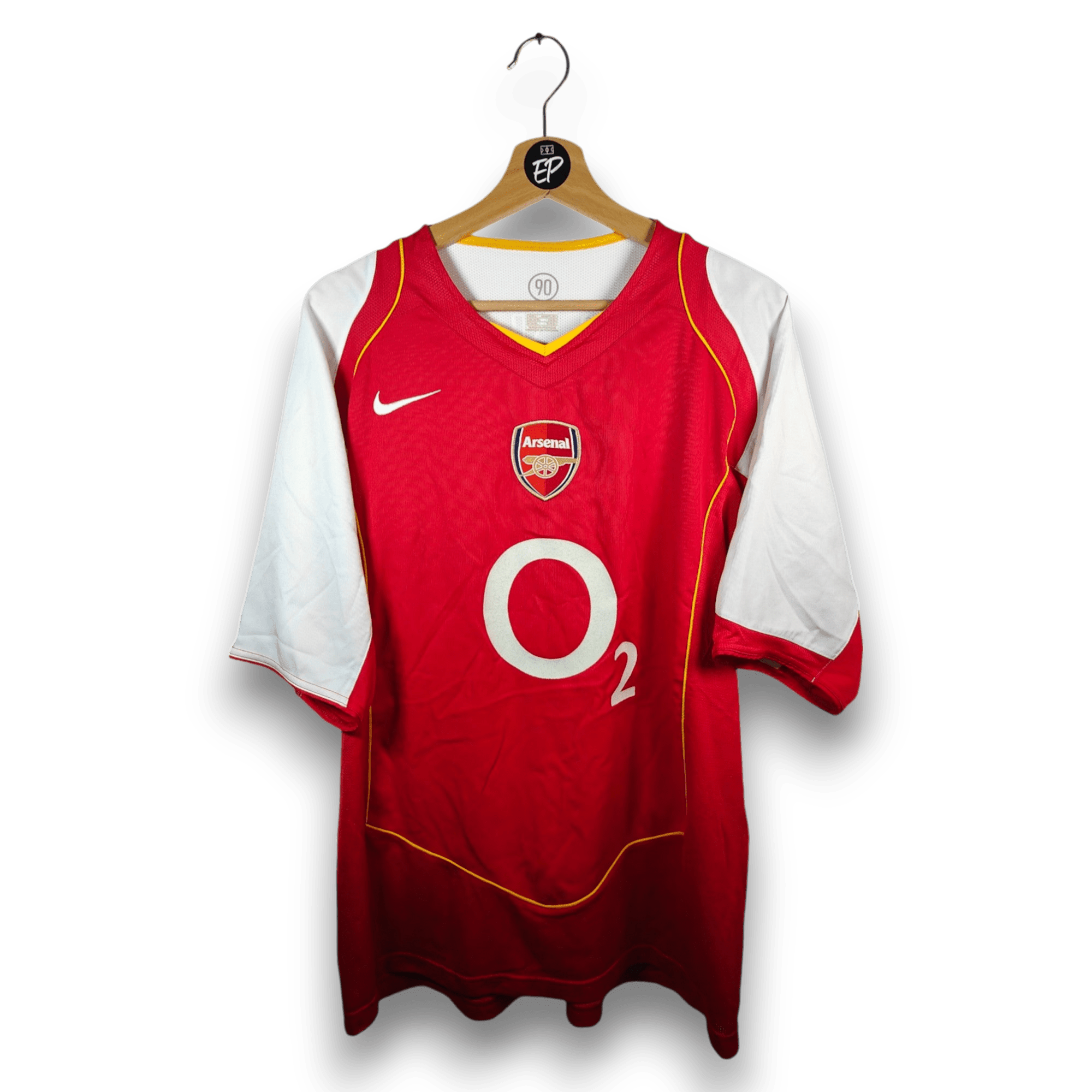2004 - 05 Arsenal Home Shirt Henry 14 (L) - Eternal Pitch