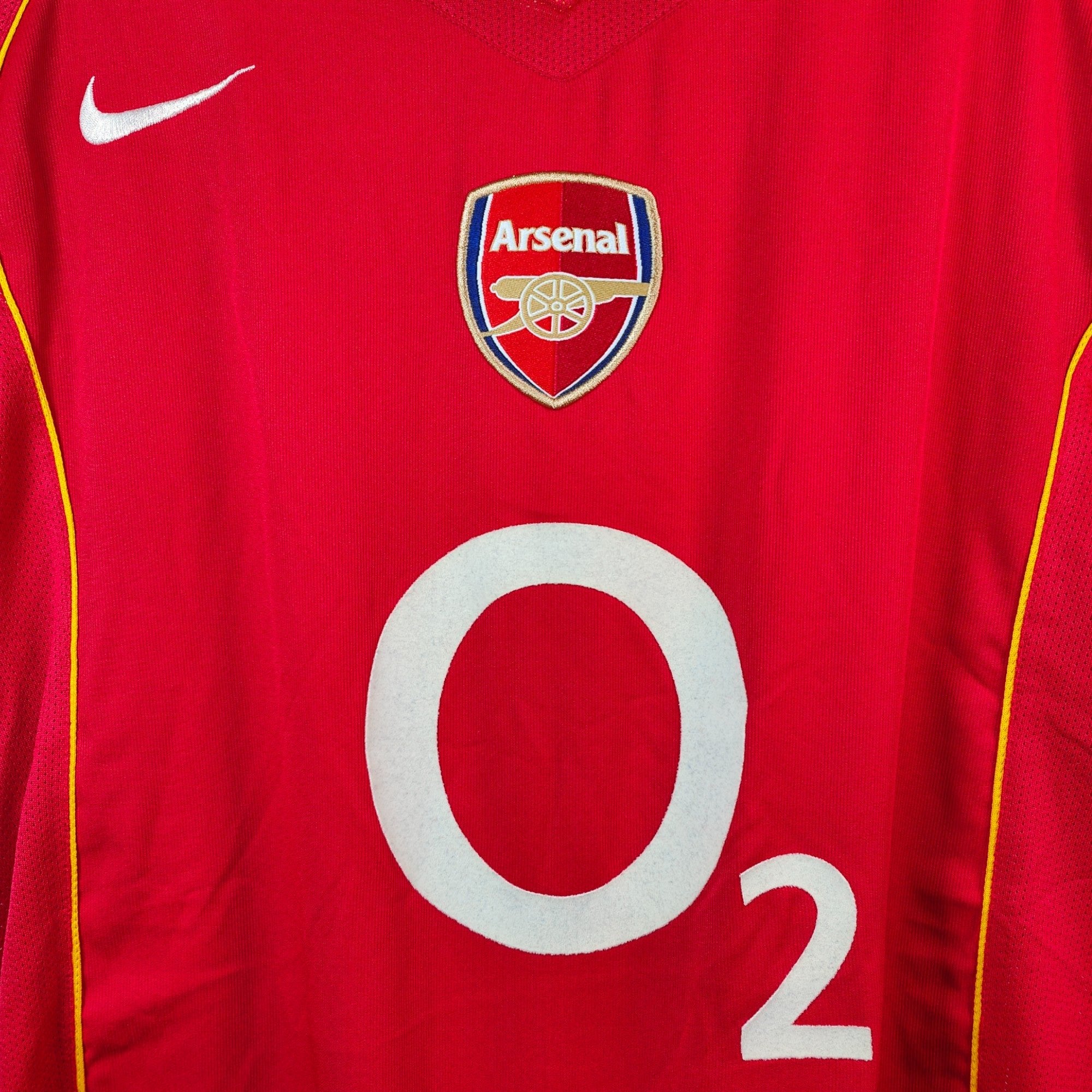 2004 - 05 Arsenal Home Shirt Henry 14 (L) - Eternal Pitch