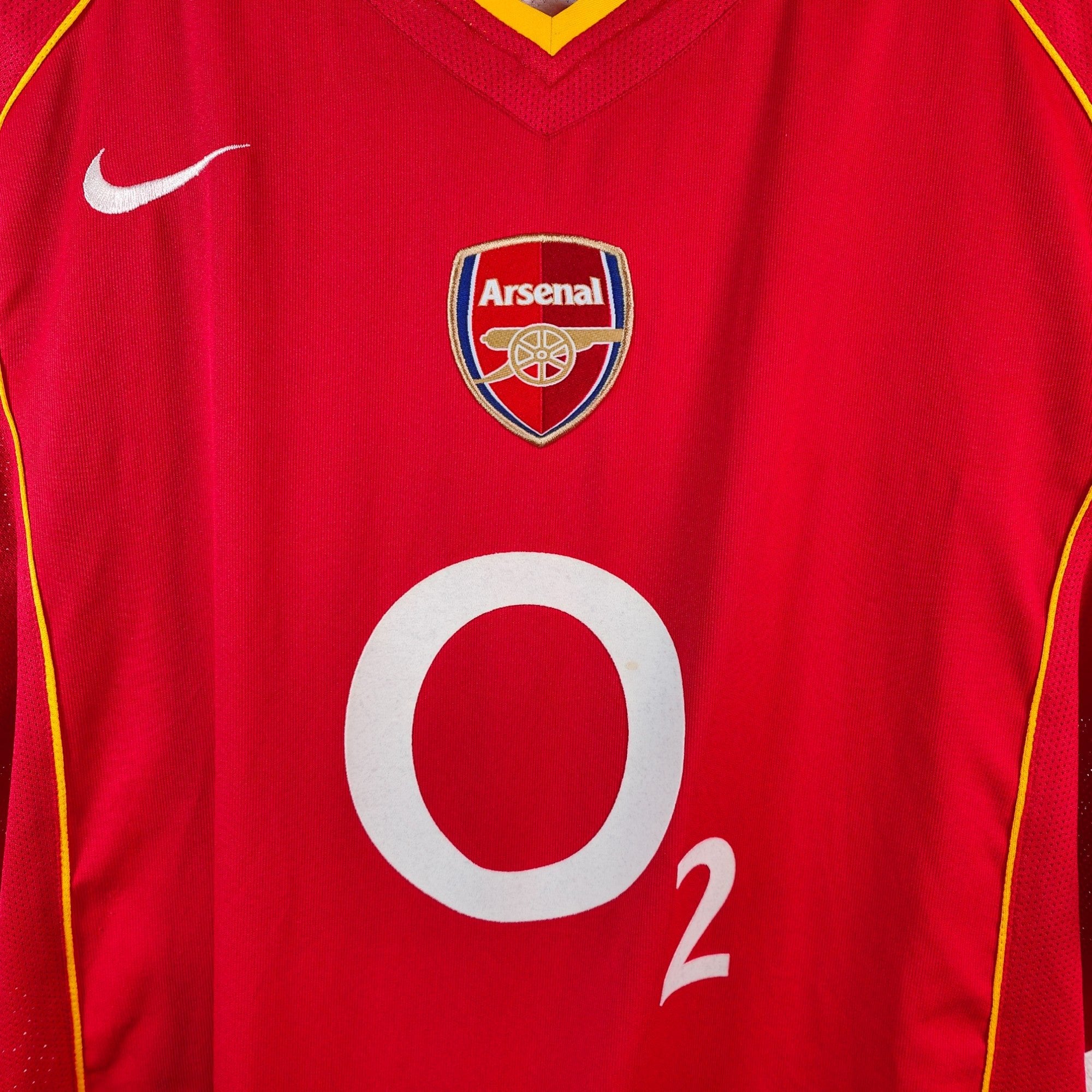2004 - 05 Arsenal Home Shirt Henry 14 (XL) - Eternal Pitch
