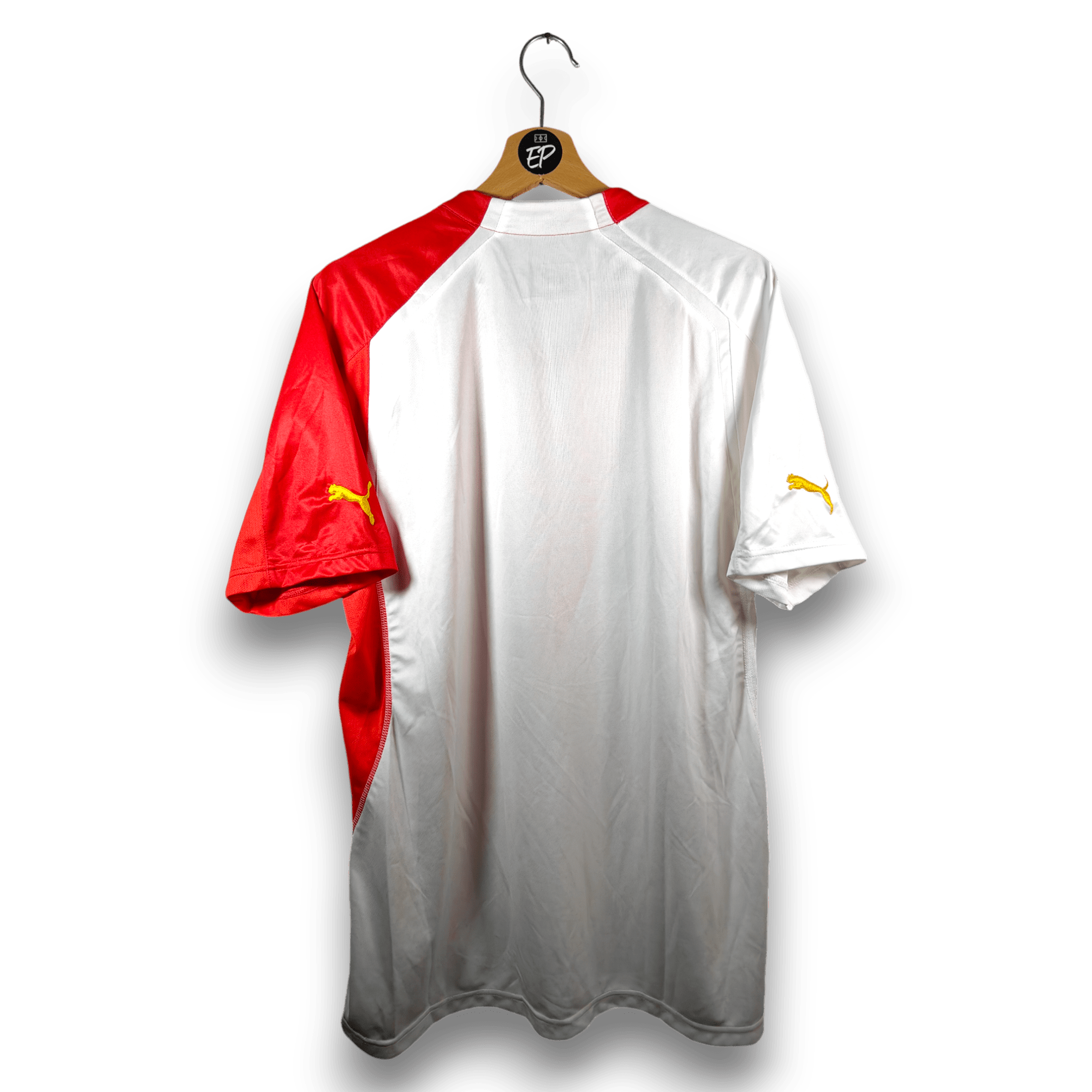 2004 - 05 AS Monaco Home Shirt - 7.5/10 - (XL) - Eternal Pitch
