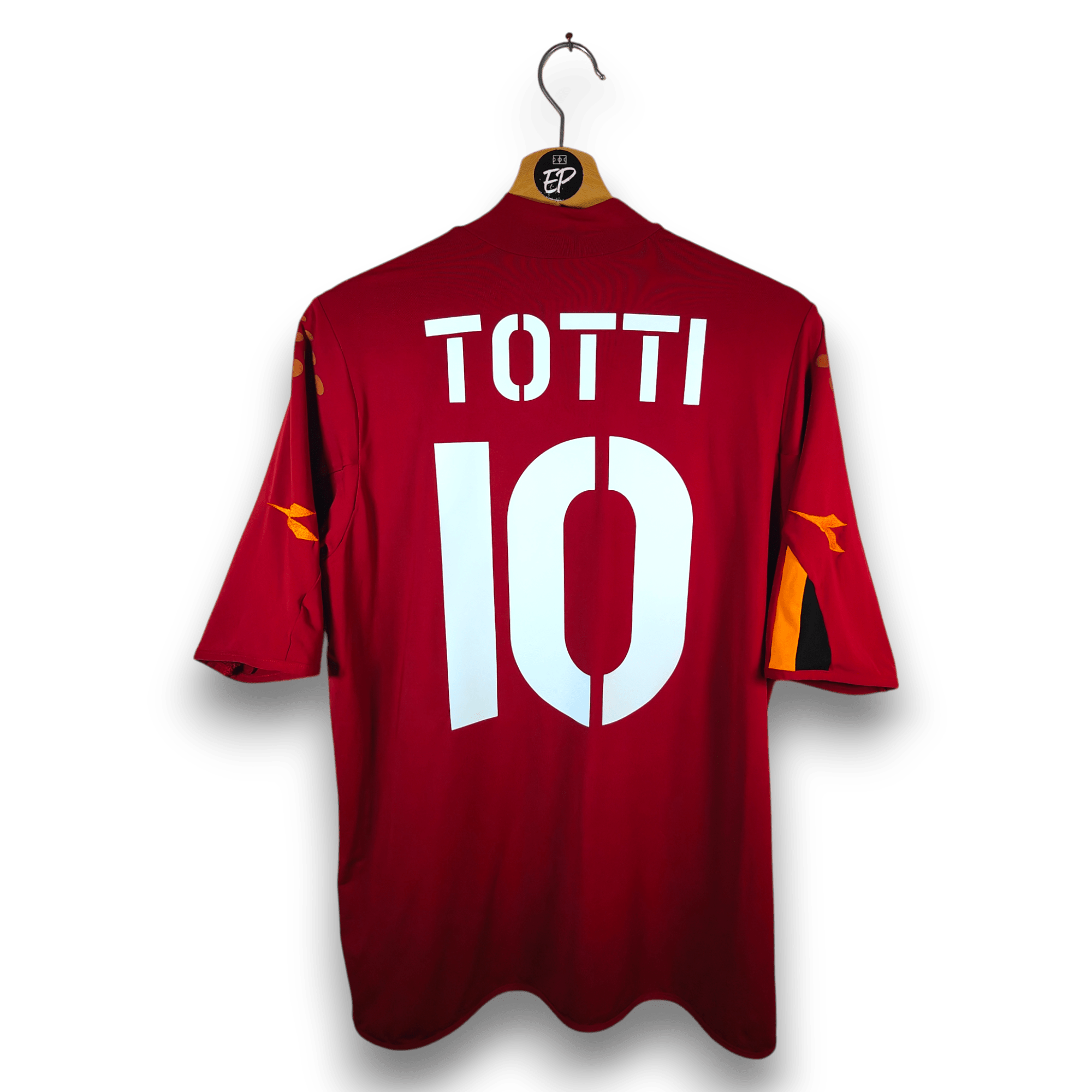 2004 - 05 AS Roma Home Shirt Totti 10 - 9/10 - (L) - Eternal Pitch