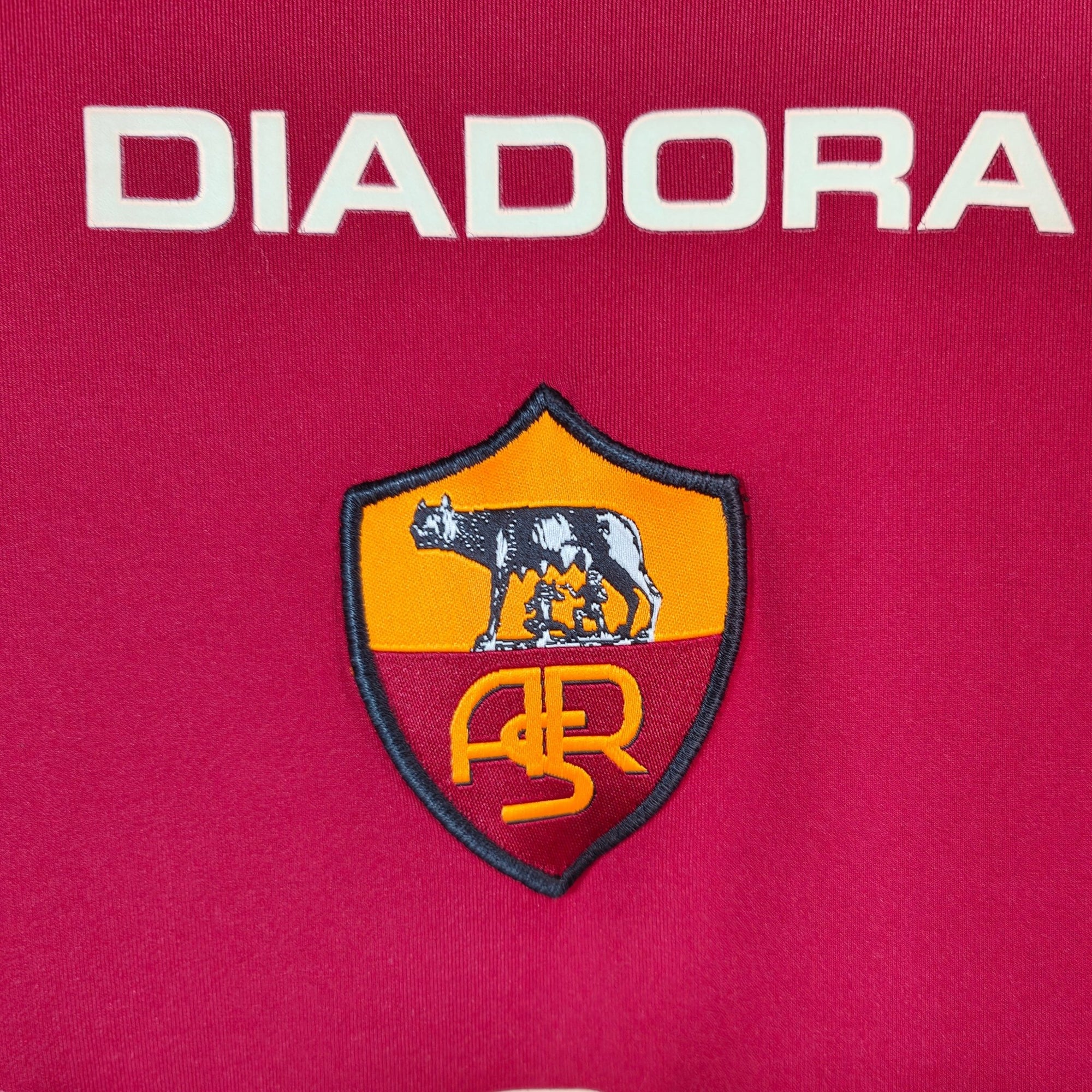 2004 - 05 AS Roma Home Shirt Totti 10 - 9/10 - (L) - Eternal Pitch