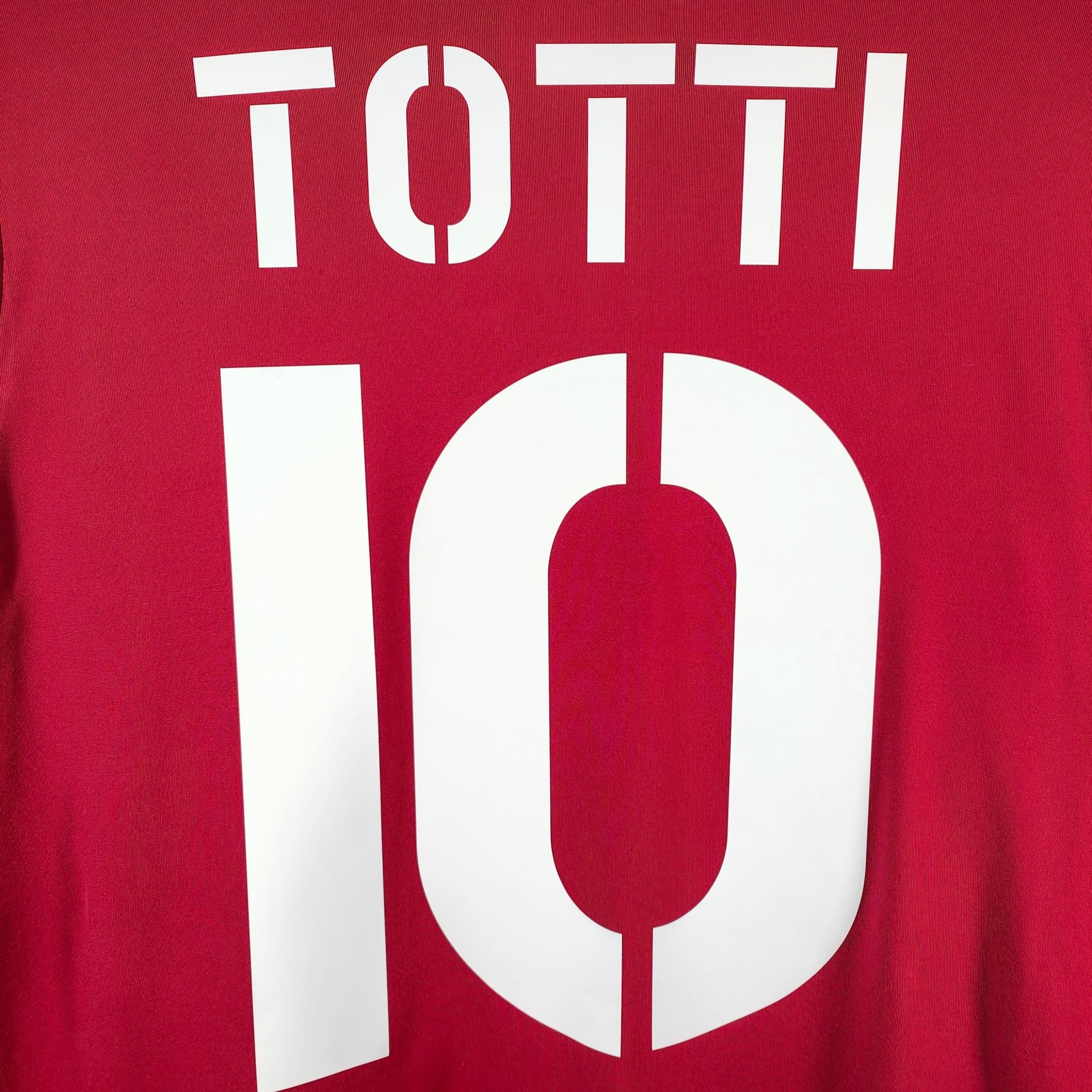 2004 - 05 AS Roma Home Shirt Totti 10 - 9/10 - (L) - Eternal Pitch