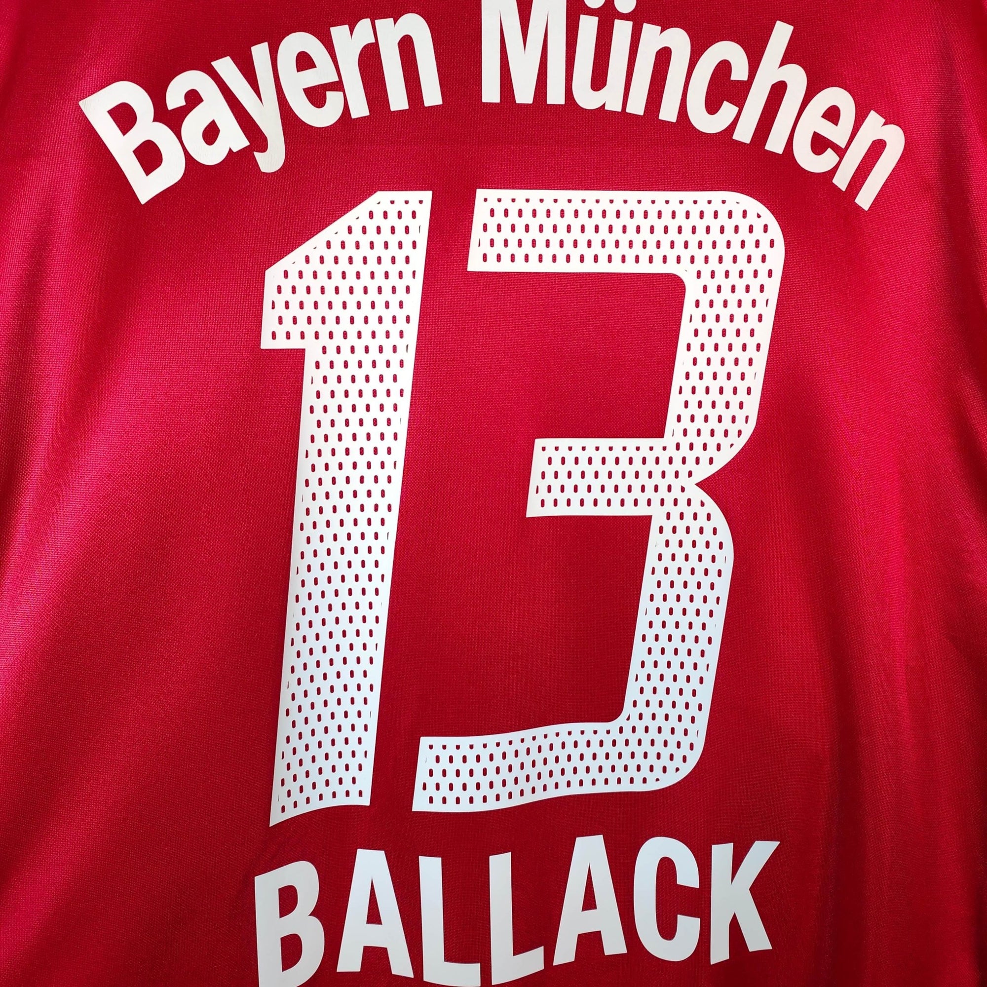 2004 - 05 Bayern Munich Home Shirt Ballack 13 - 9.5/10 - (XL) - Eternal Pitch