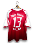 2004 - 05 Bayern Munich Home Shirt Ballack 13 - 9.5/10 - (XL) - Eternal Pitch