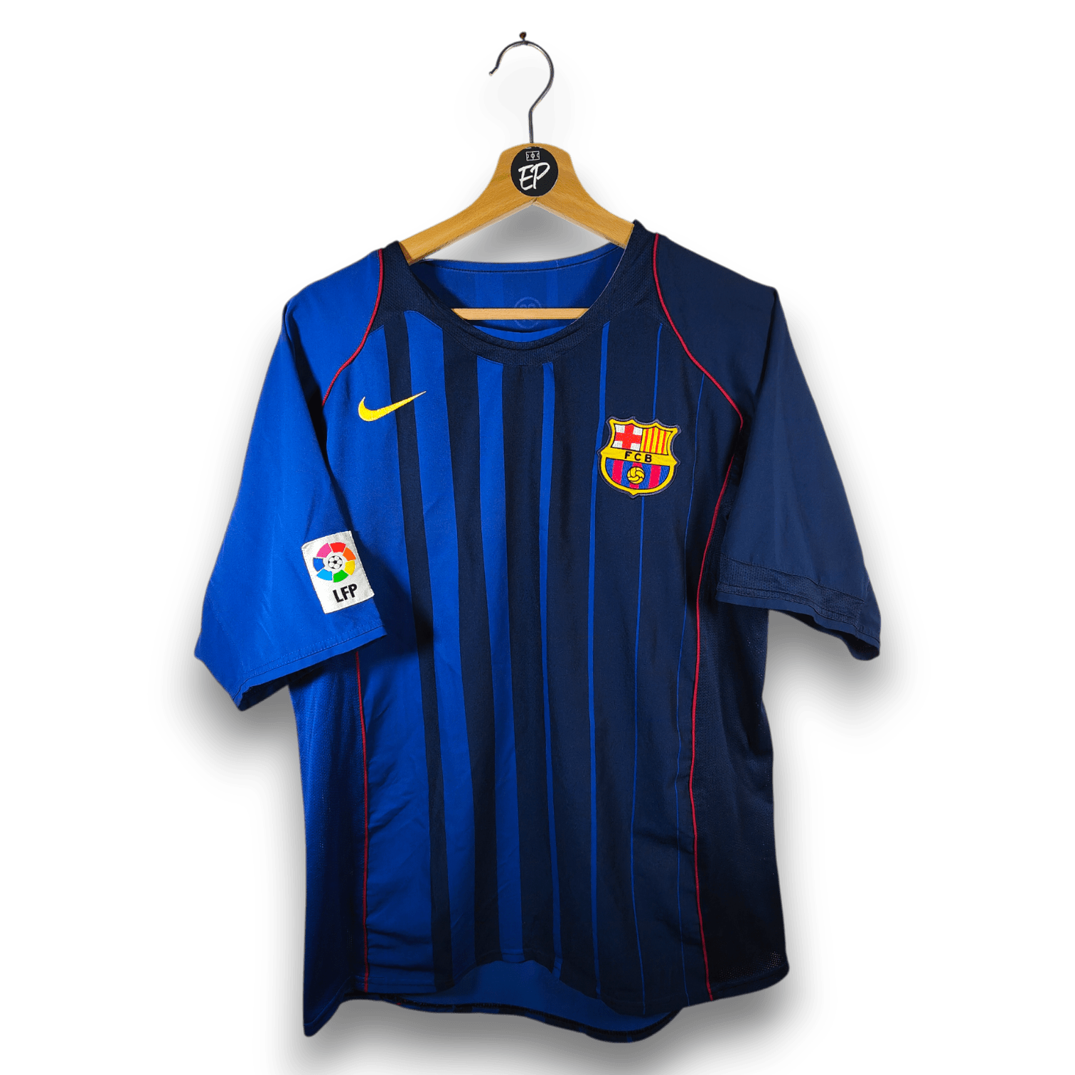 2004 - 05 FC Barcelona Away Shirt Ronaldinho 10 - 9.5/10 - (M) - Eternal Pitch