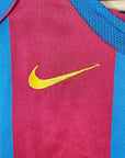 2004 - 05 FC Barcelona Home Shirt Ronaldinho 10 - 9/10 - (S) - Eternal Pitch